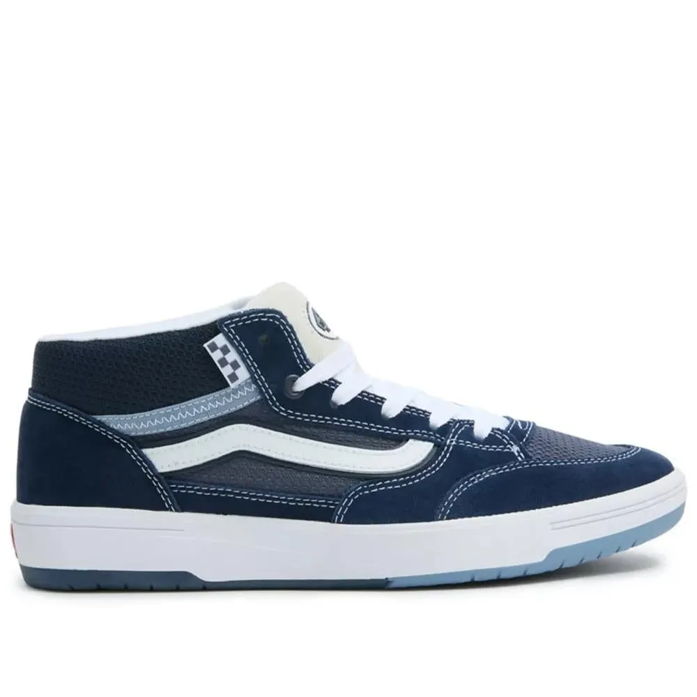 lace - type most lightweight Vans Zahba Mid - Navy/Dusty Blue
