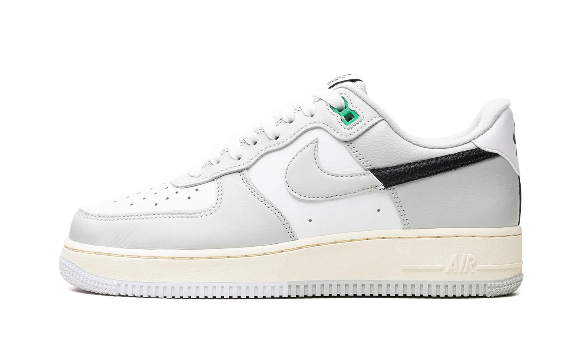 Flat Sole Air Force 1 Low "Split - Light Silver"