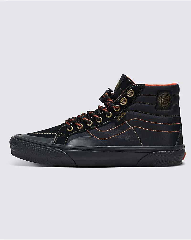 Daily Movement Vans x Spitfire Sk8-Hi Reissue Shoes Black/Orange