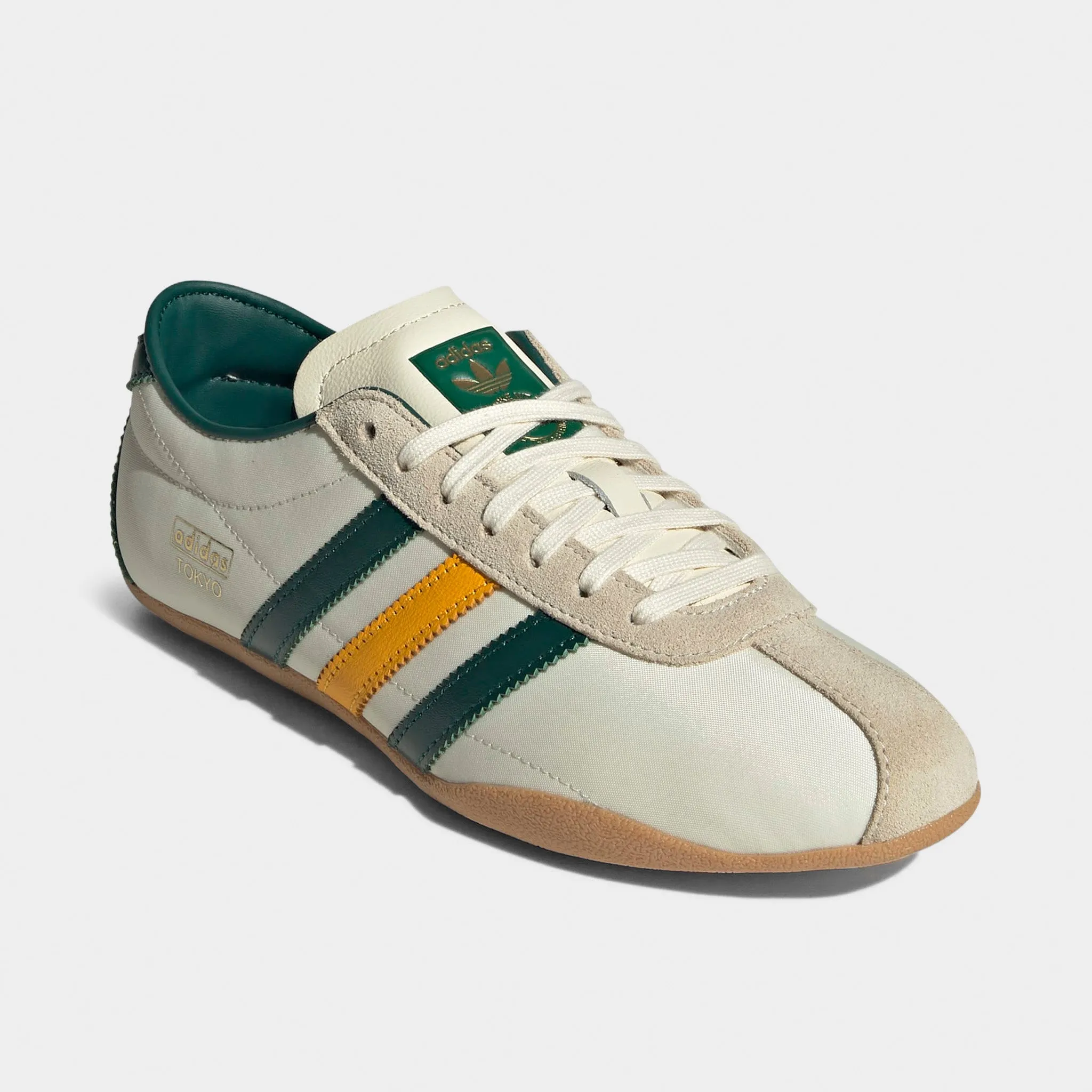Carbon Fiber Inlay Weekend Plans adidas Originals Women's Tokyo Cream White / Collegiate Green - Gum