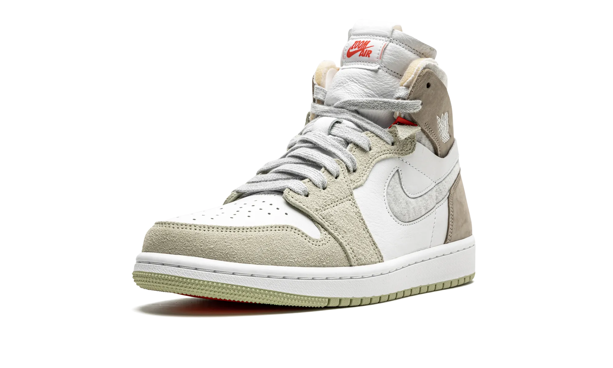 AIR JORDAN 1 ZOOM CMFT WMNS "Olive Aura" Core Fit