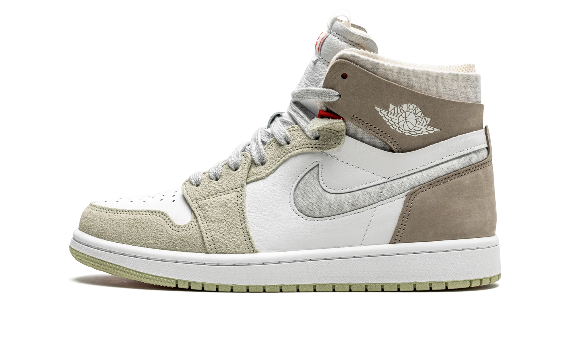 Adaptive Grip AIR JORDAN 1 ZOOM CMFT WMNS "Olive Aura"