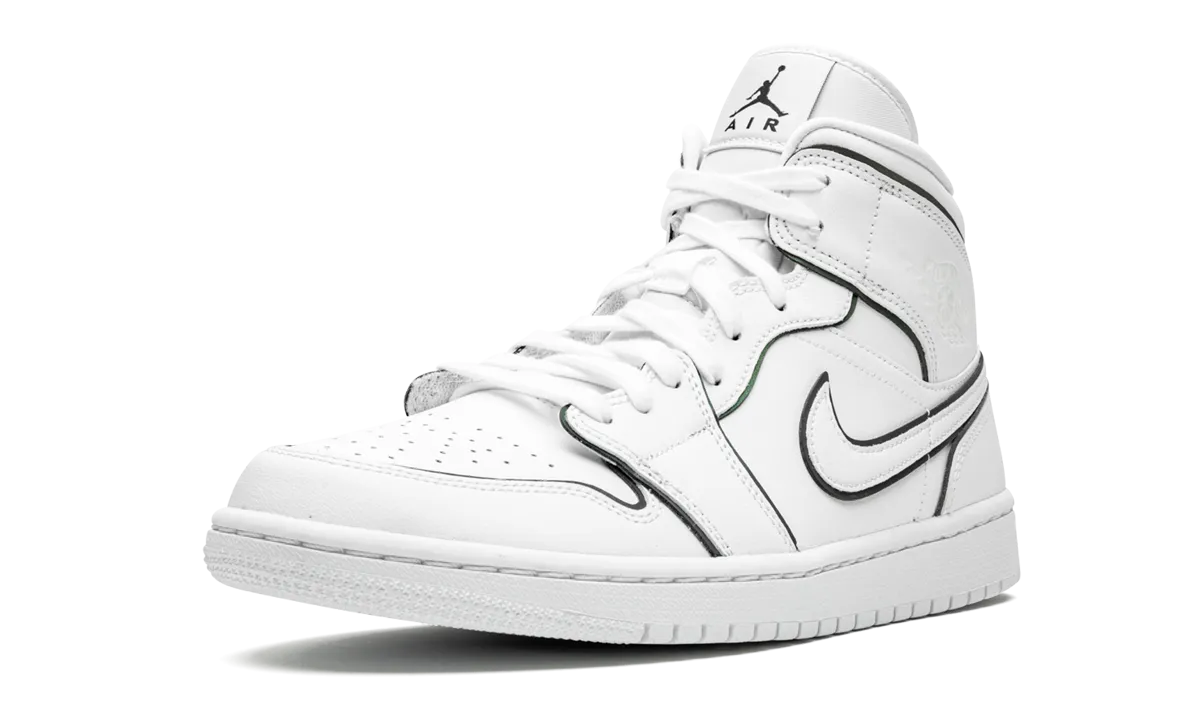 Street Step AIR JORDAN 1 MID WMNS "Iridescent Outline"