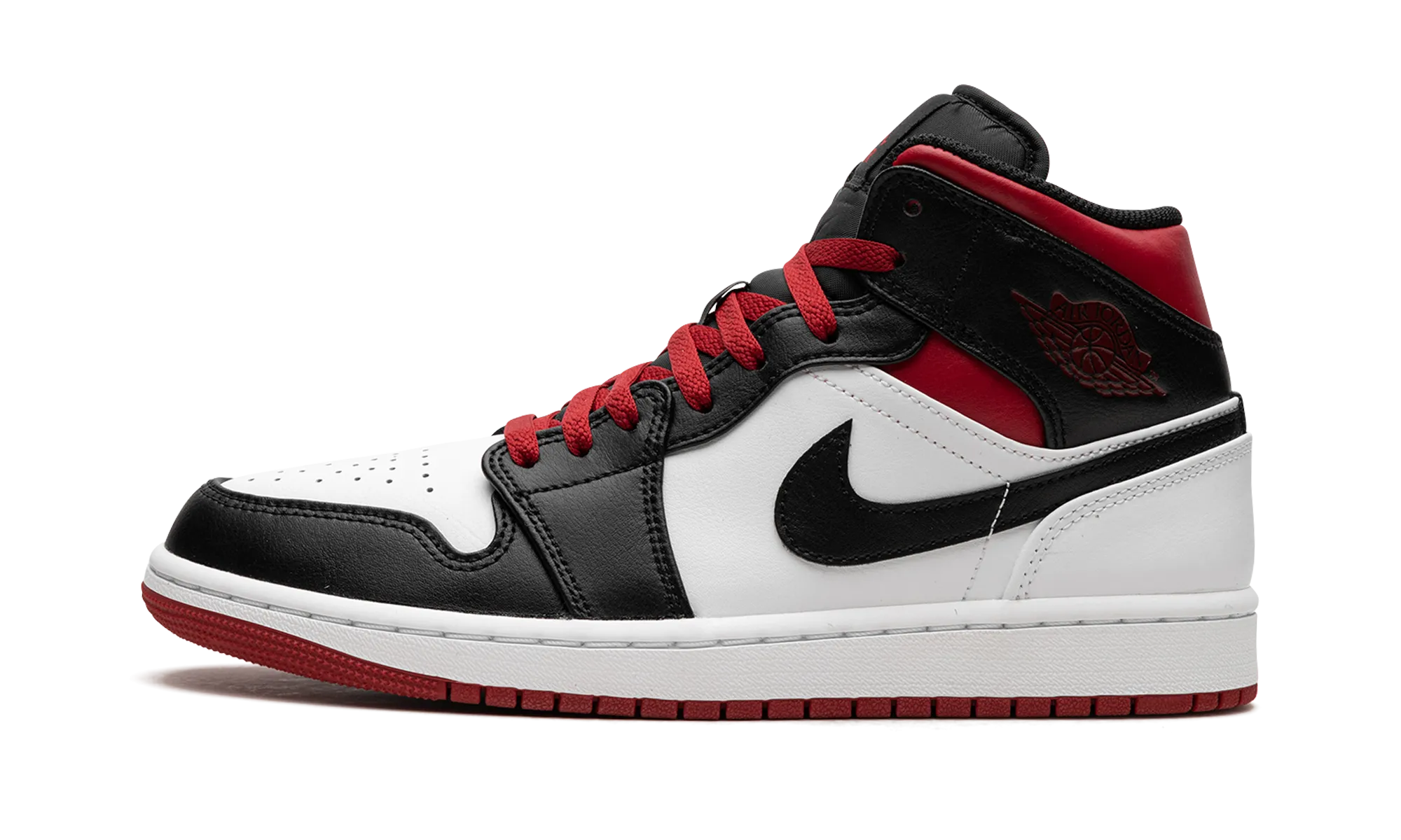 Air Jordan 1 Mid "Gym Red Black Toe" Ready For Action Dynamic Arch