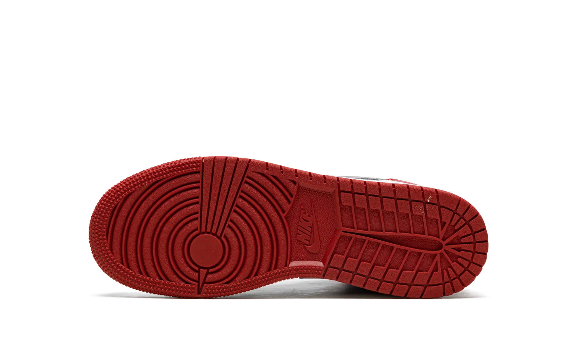 Trend-setting sole Shock Control Air Jordan 1 Mid GS "Bred Text"