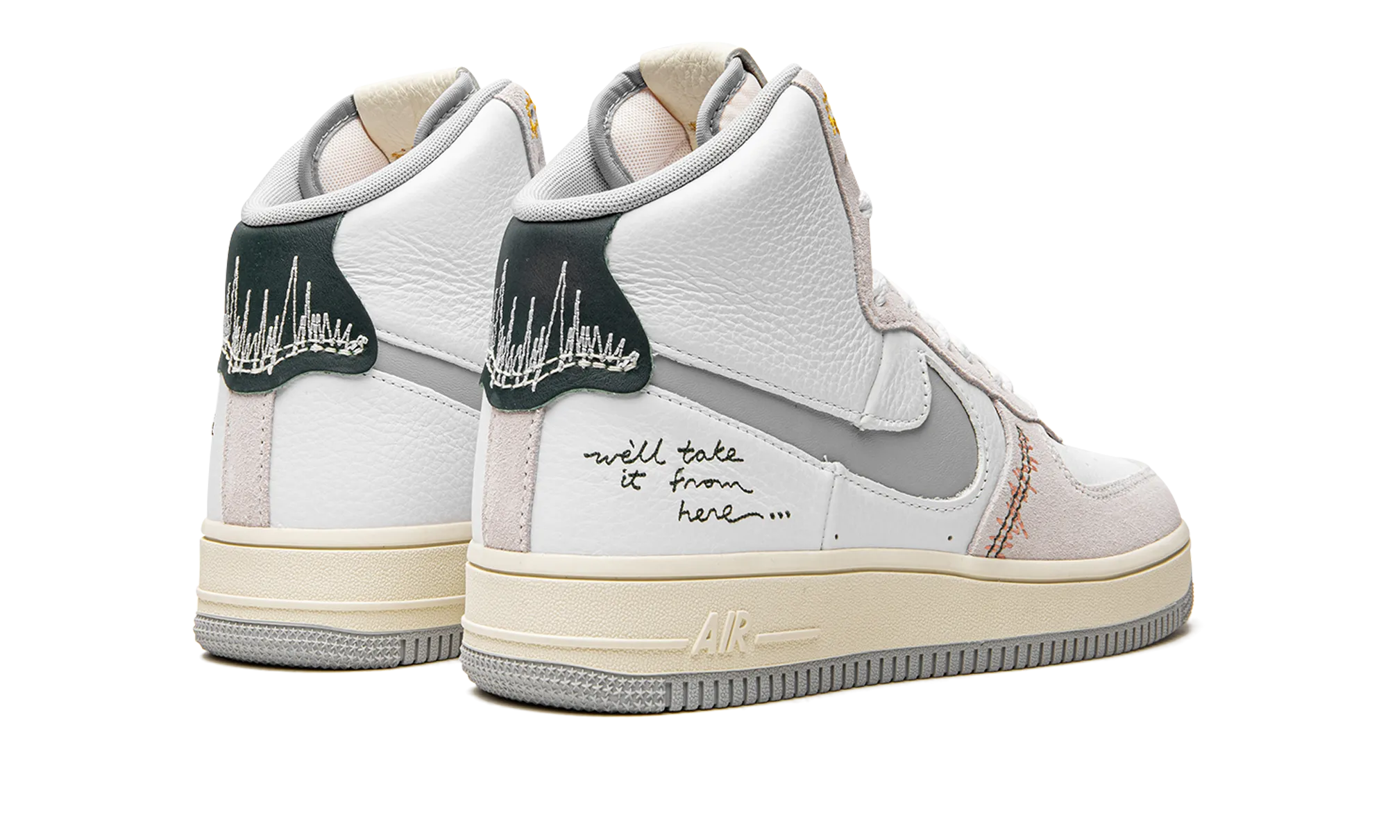 AIR FORCE 1 HIGH SCULPT WMNS "We'll Take It From Here" Shockproof Midsole