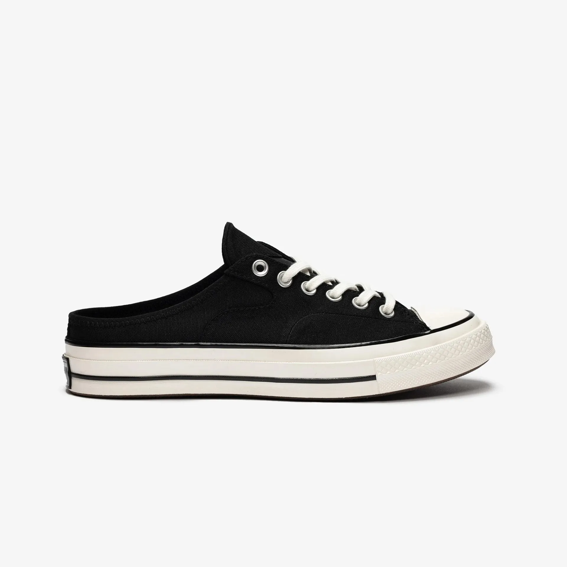 Low Zone Run Control Converse | CHUCK 70 MULE  { BLACK/WHITE