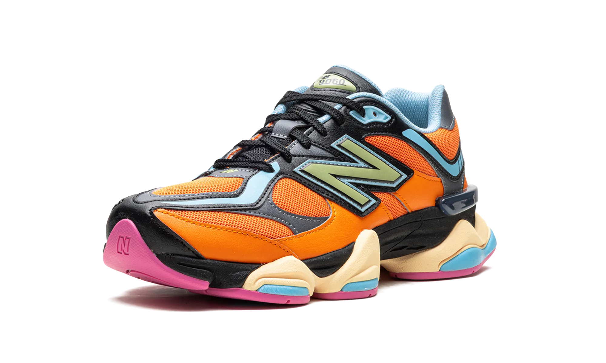Softness foam - midsole - cushioning - softness shoes 9060 "Sun Glow"