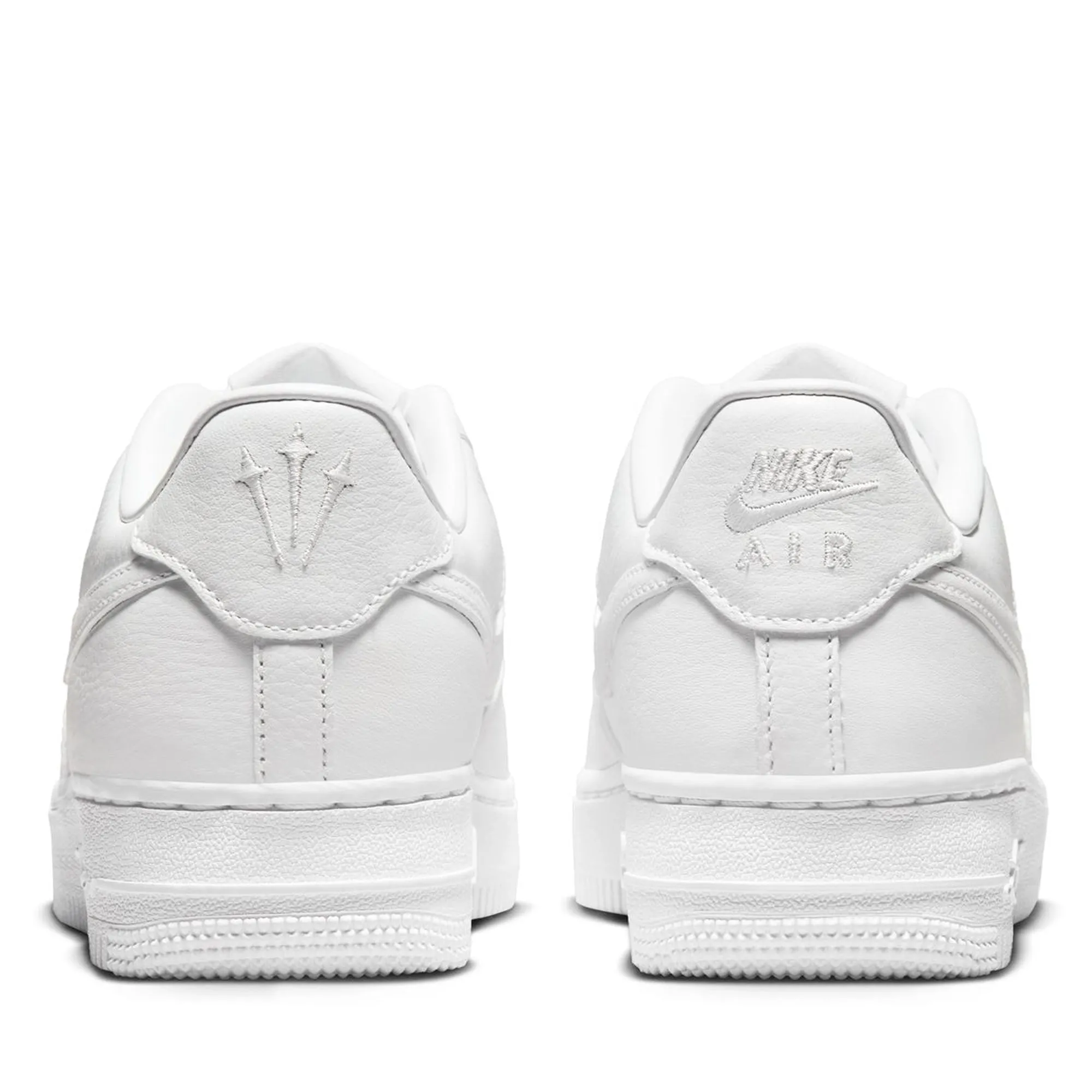 Nike NOCTA Air Force 1 (GS) - White/White Compact Design