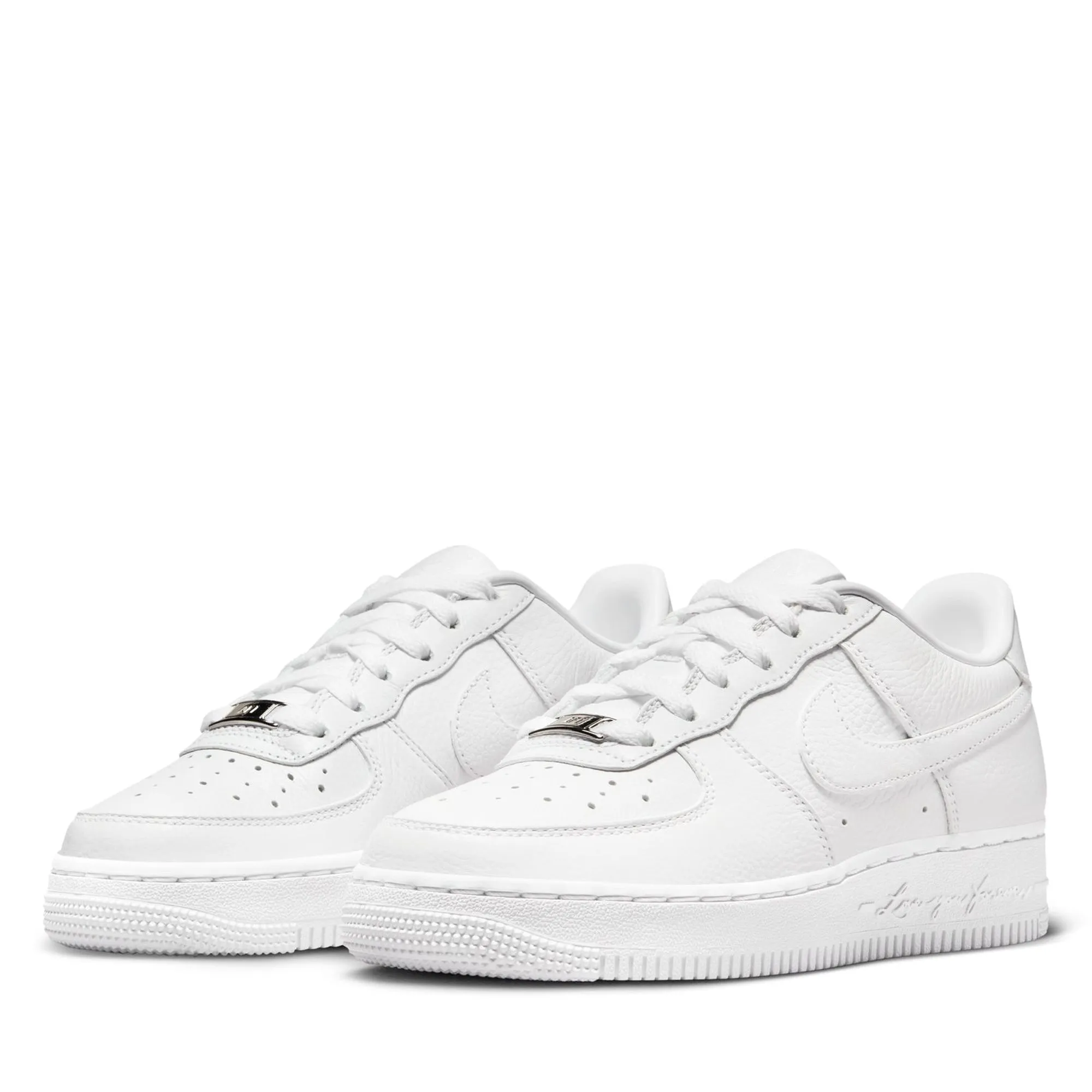 On Trend Nike NOCTA Air Force 1 (GS) - White/White