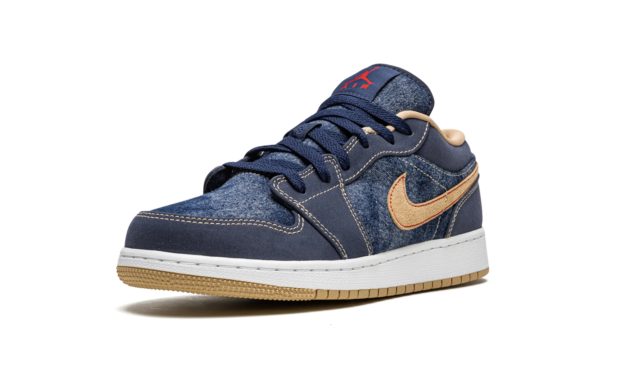 Air Jordan 1 Low SE GS "Denim" Zero Break In