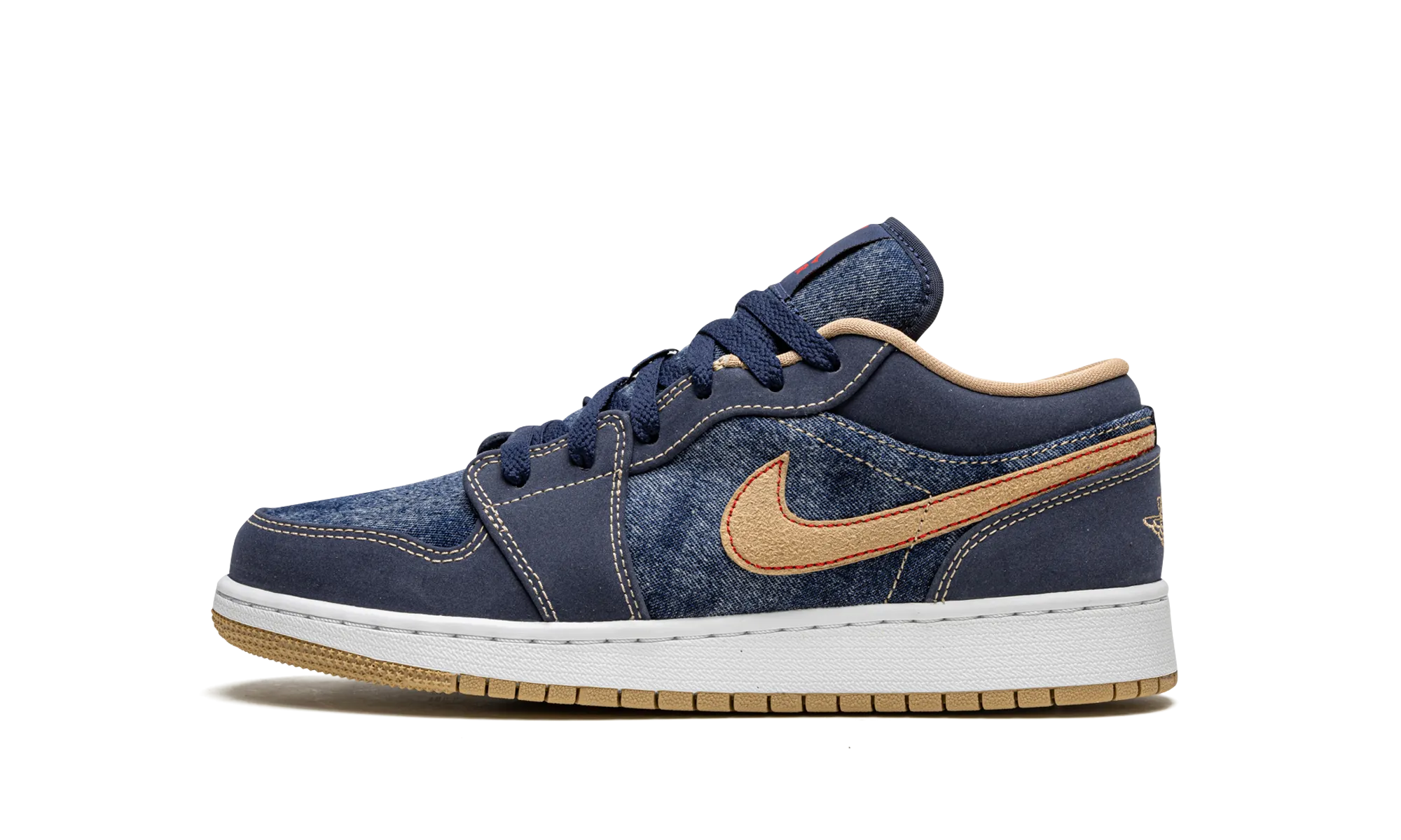 Simple Form Air Jordan 1 Low SE GS "Denim"