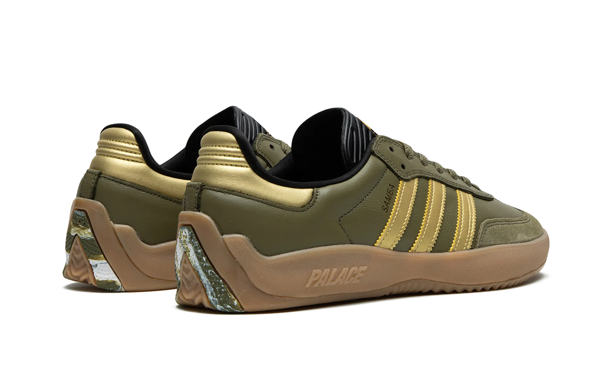 Puig Samba "Palace - Olive Gold" Soft Design