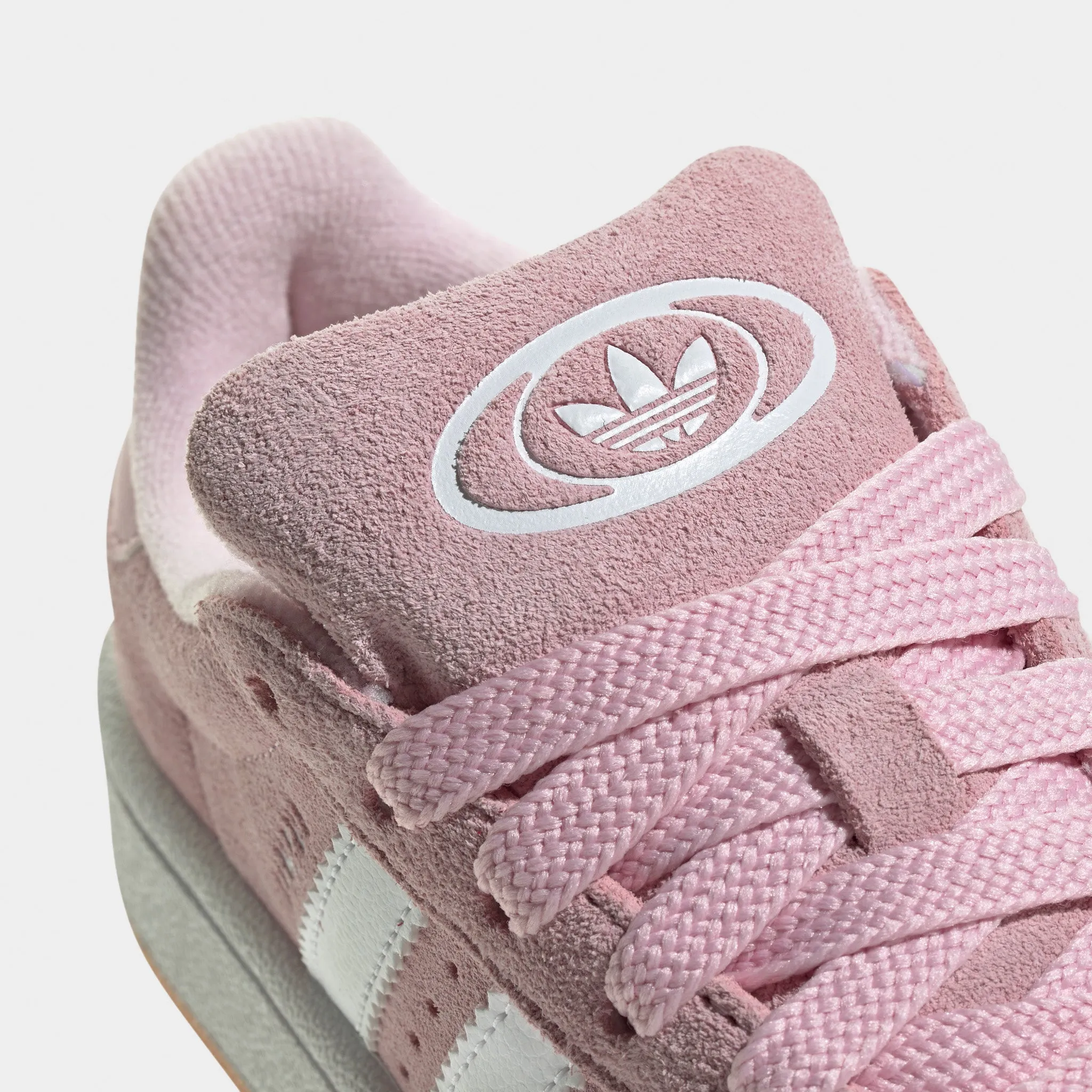 Arch   Support adidas Children's Campus 00s Cloud Pink / White - Gum