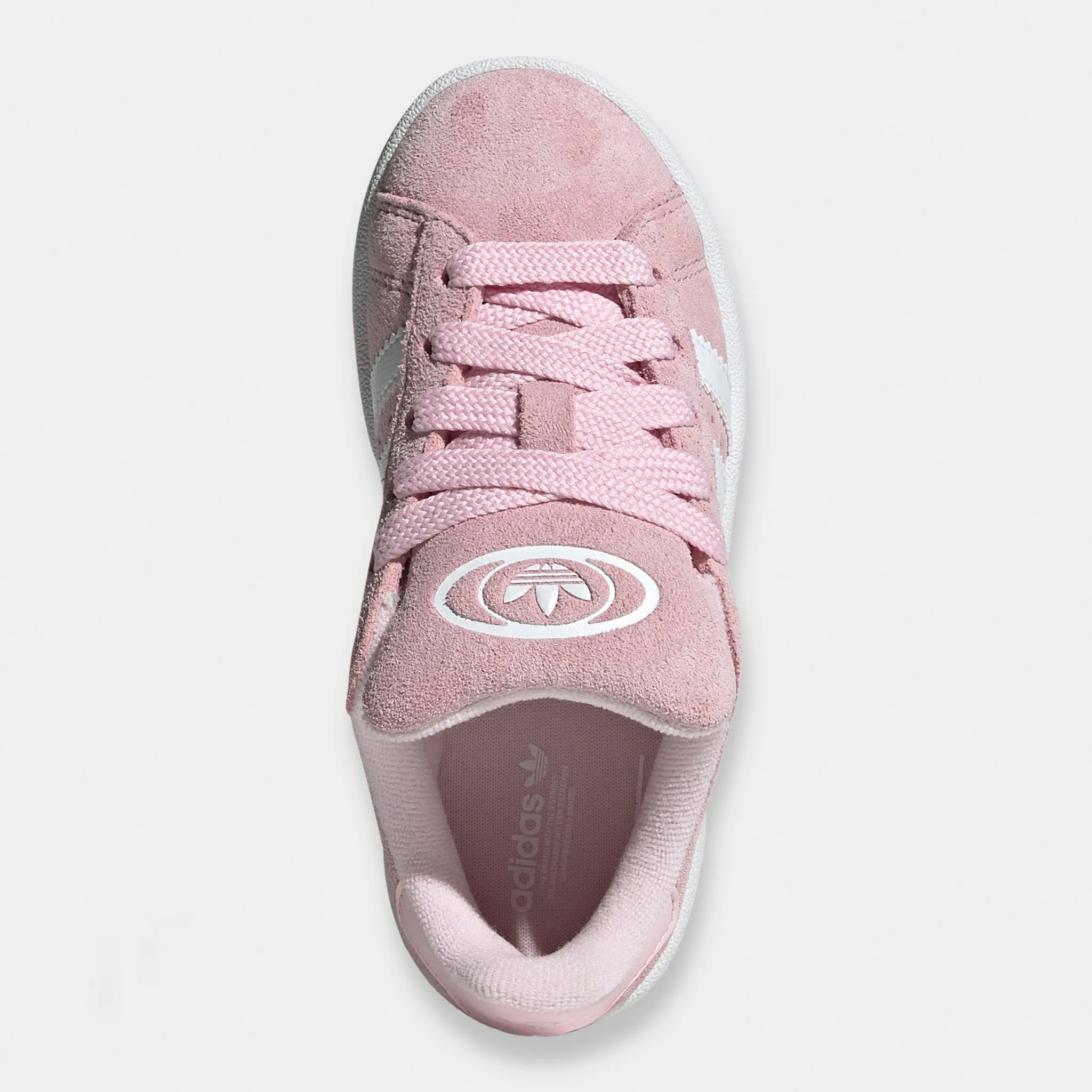 Seamless Inner Construction adidas Children's Campus 00s Cloud Pink / White - Gum
