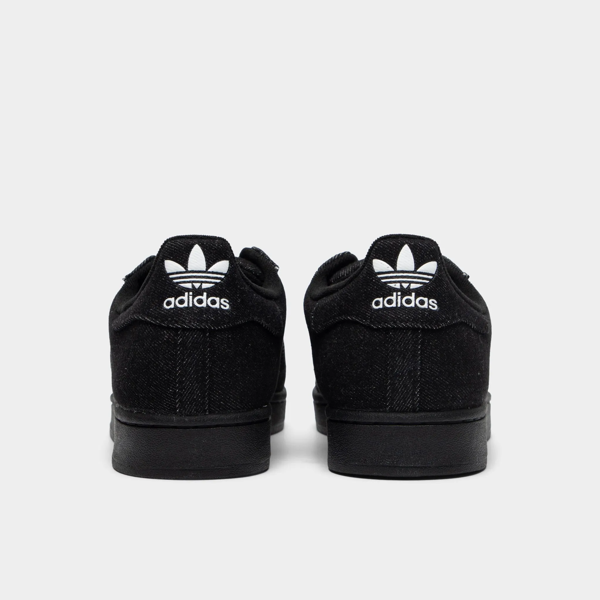 adidas Superstar II Black / Black - White Moisture Wicking Linings