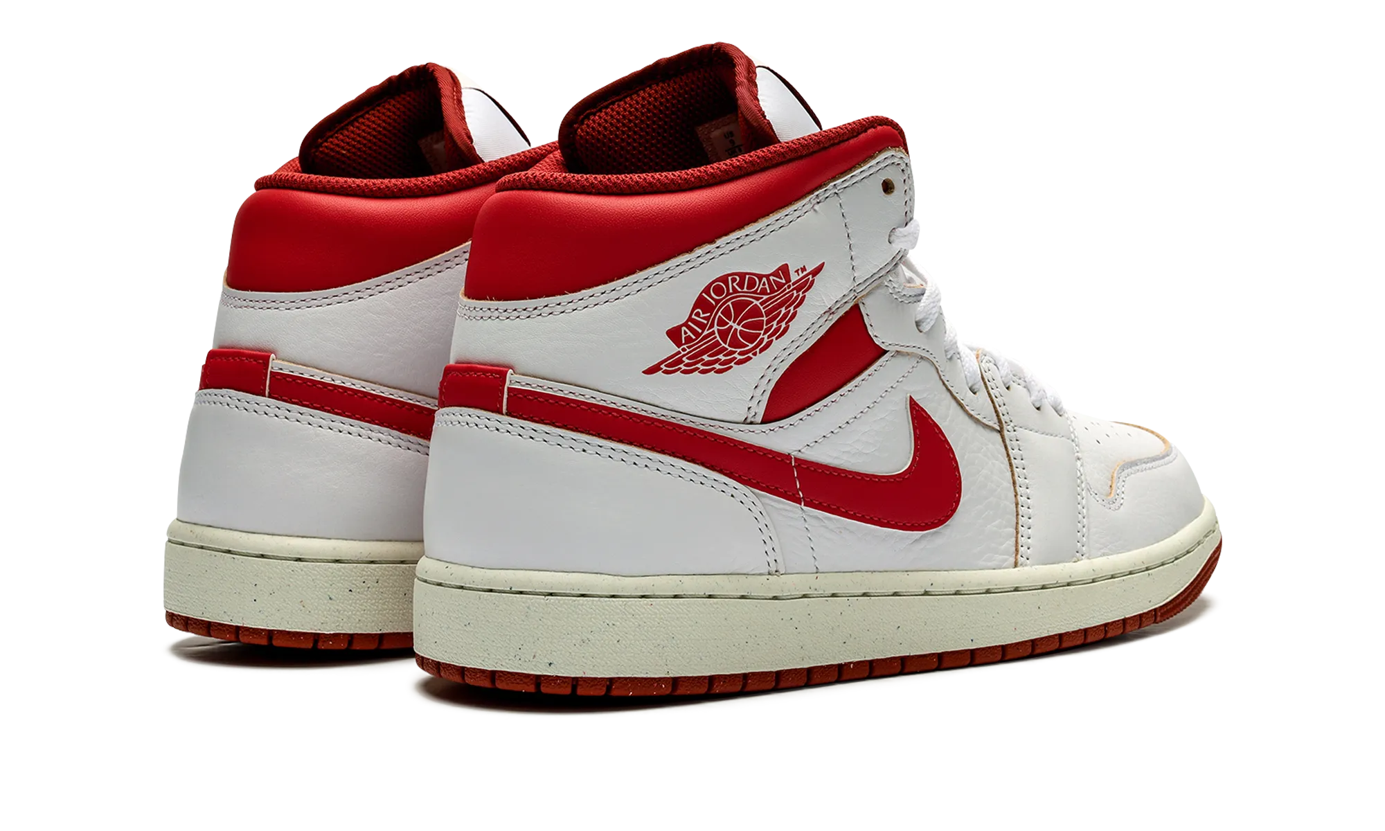 Ergonomic Heel Cup Design Air Jordan 1 Mid SE "Dune Red"