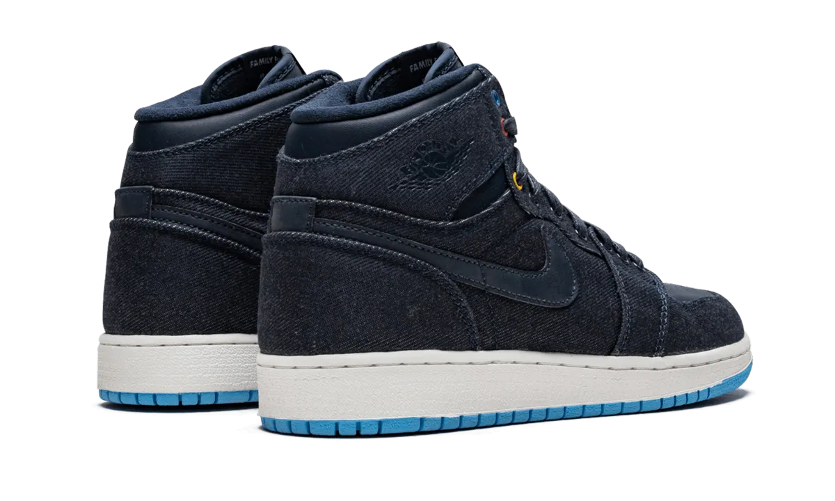 Anti Odor Tech Air Jordan 1 Retro High GS "Family Forever"