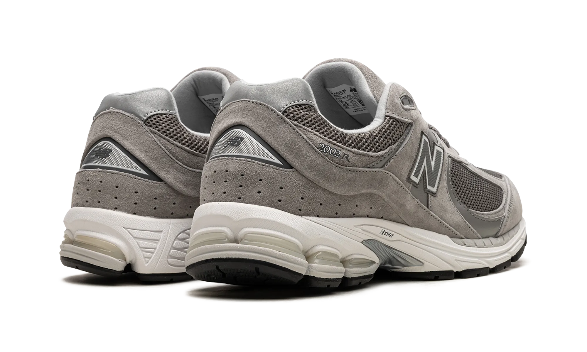 running with a dog shoes 2002R "Grey White"