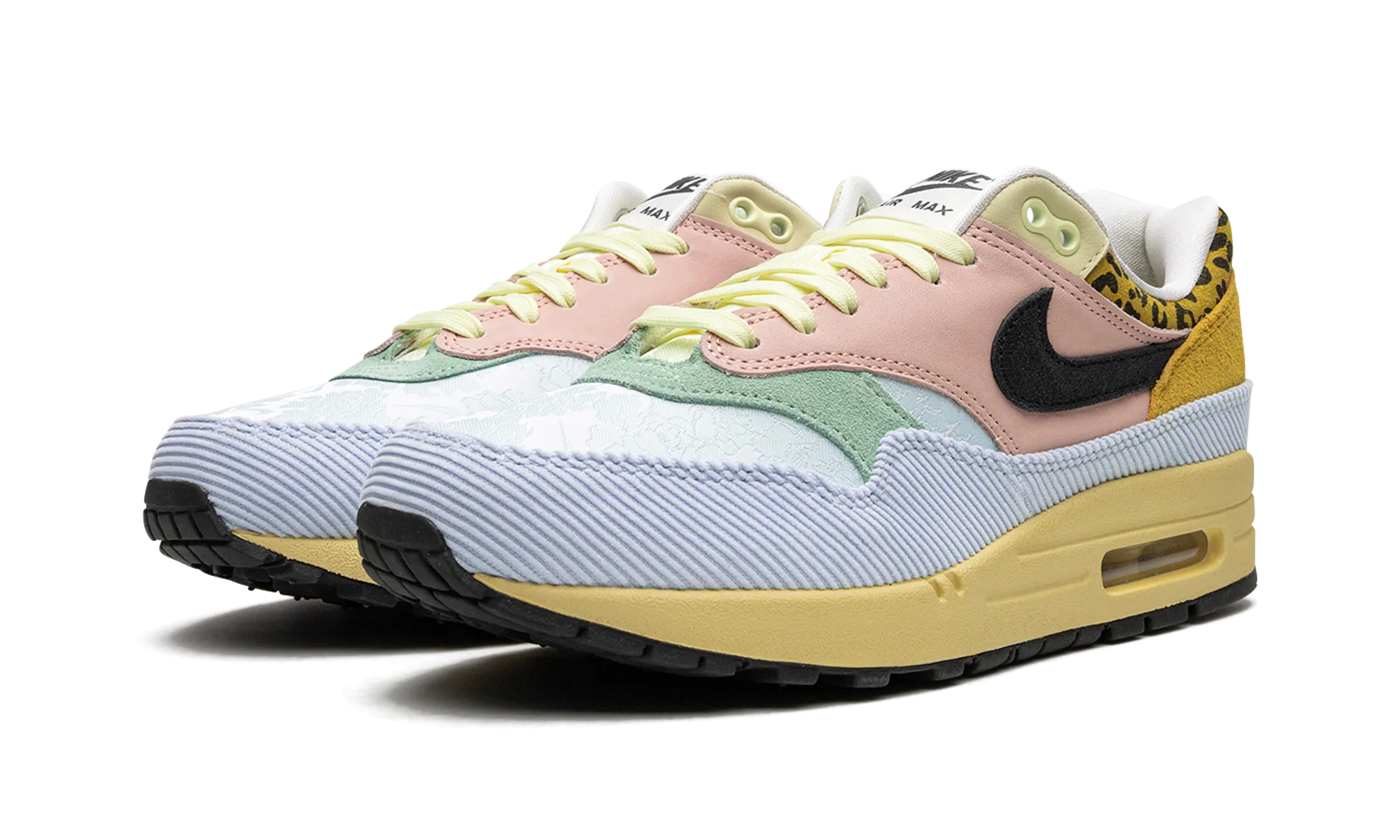 AIR MAX 1 MNS WMNS "Great Indoors Corduroy" low - profile - feature shoes Elasticated Tongue