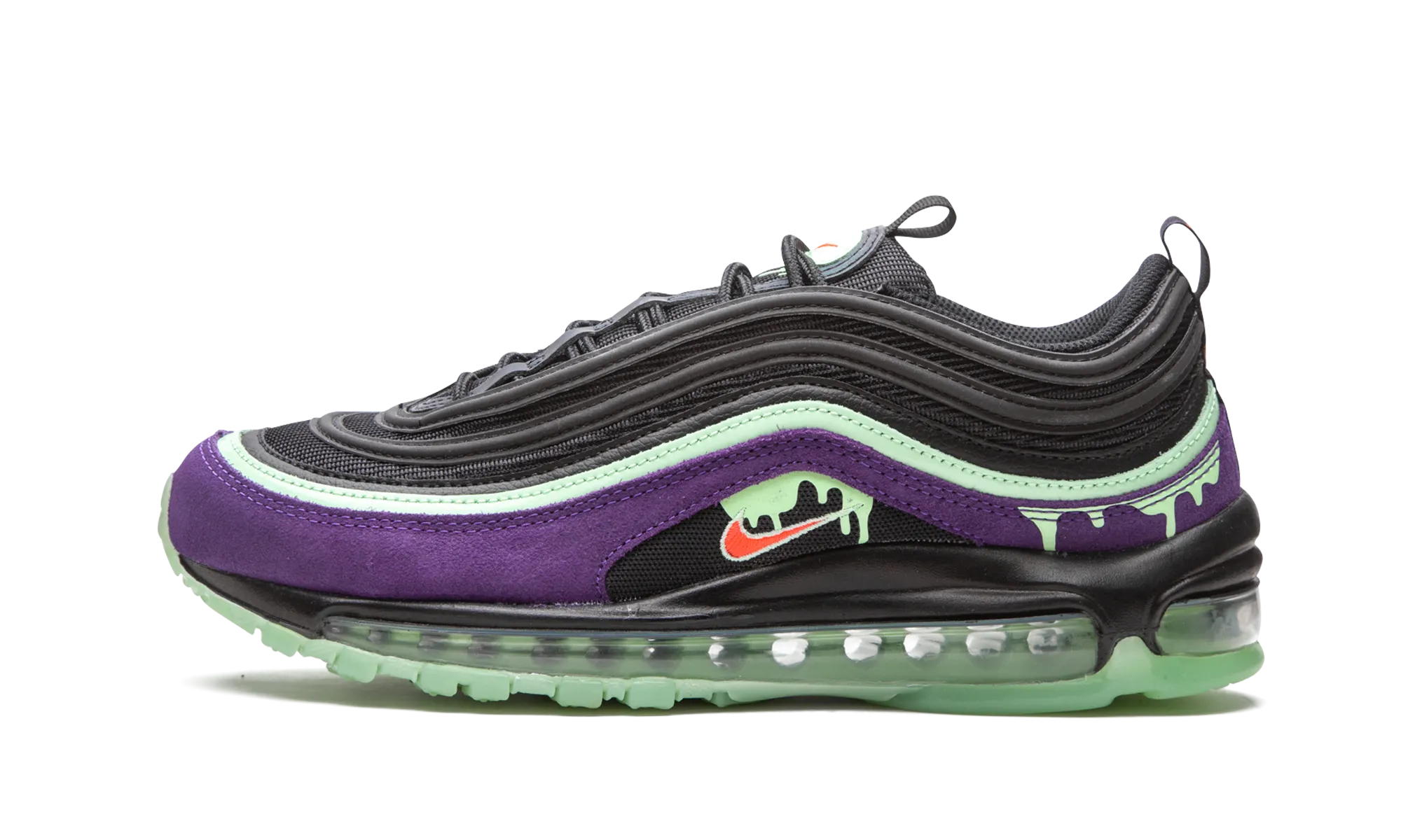 Air Max 97 "Slime Halloween" sunny day running shoes speed drills