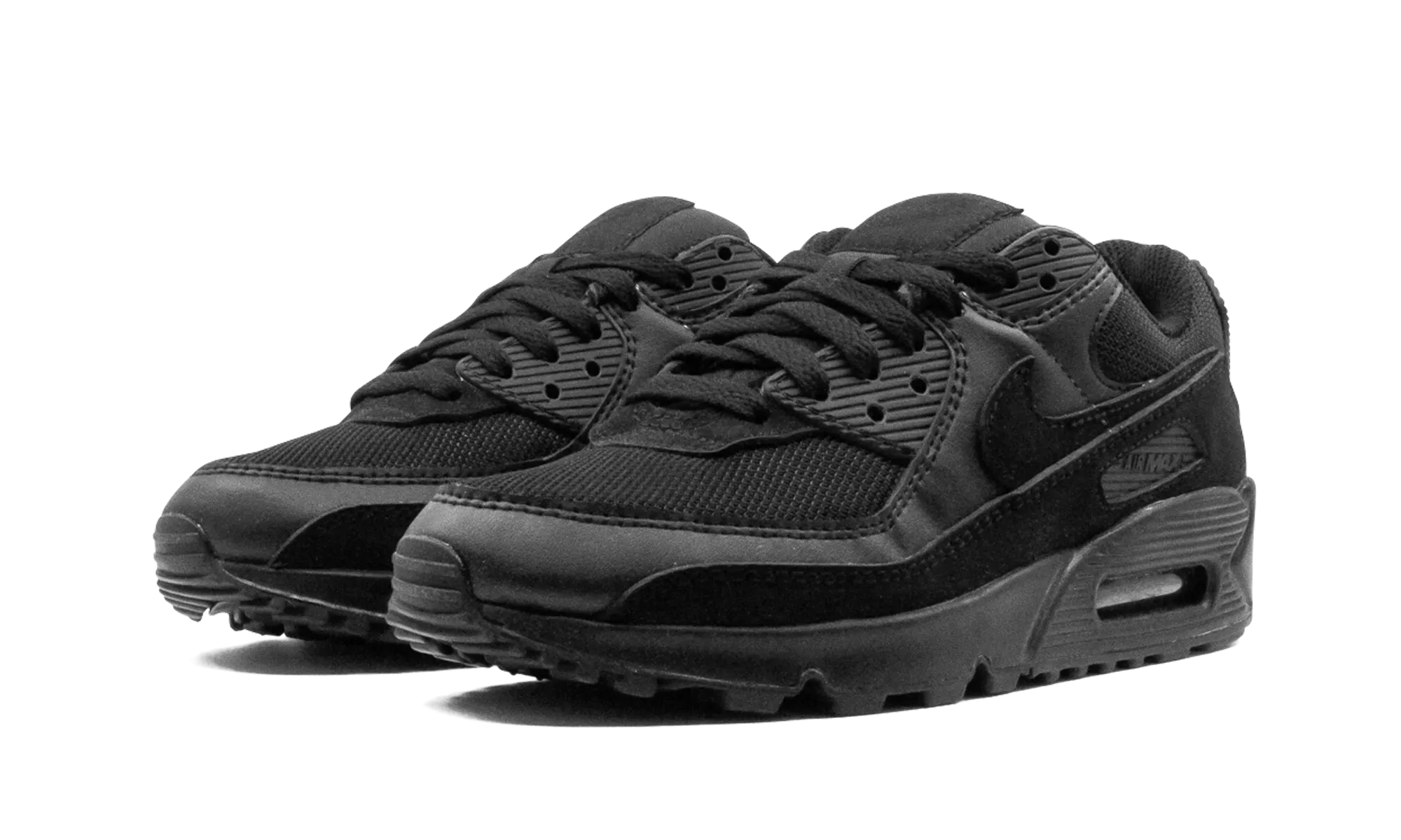 AIR MAX 90 WMNS "Triple Black" skiing shoes speed - optimized shoes