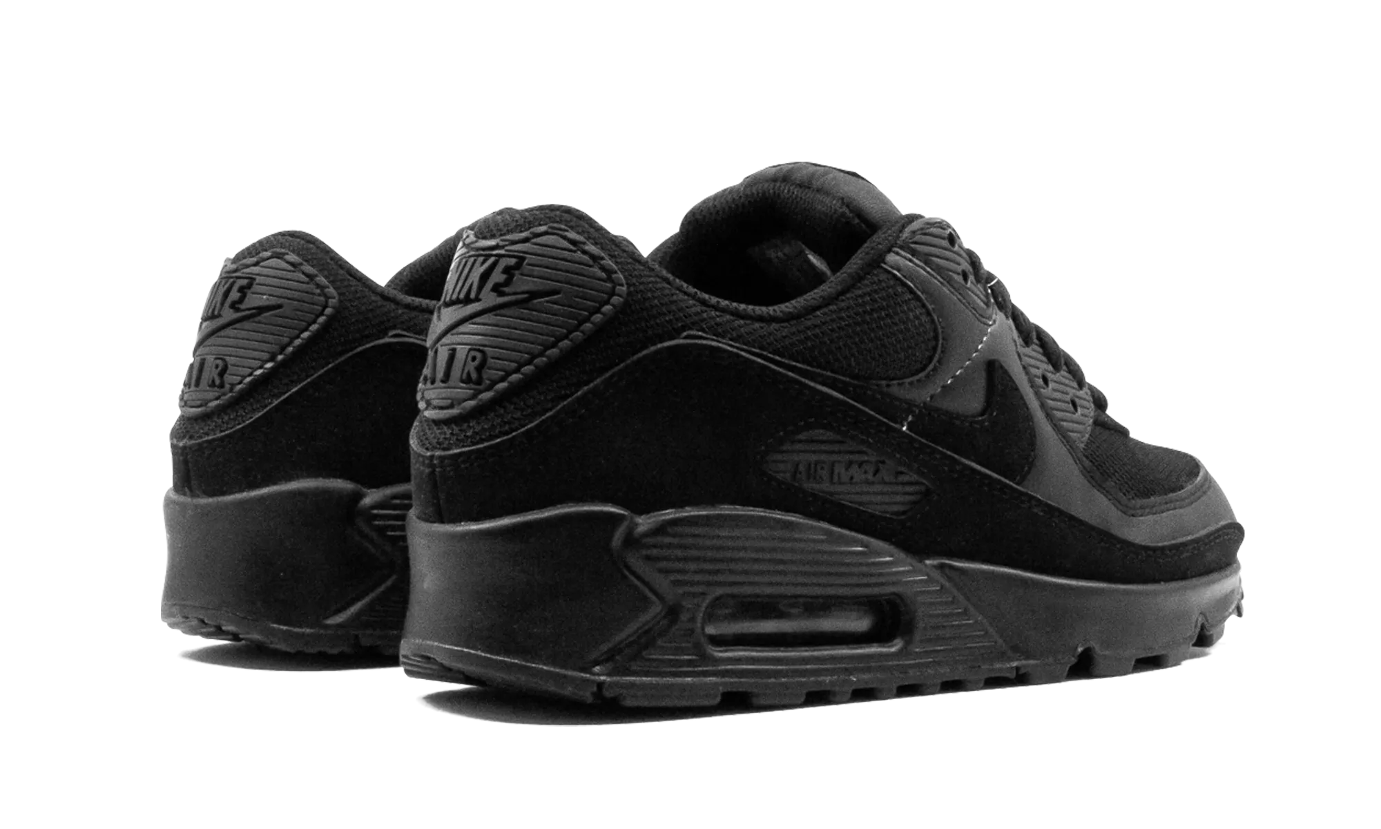 AIR MAX 90 WMNS "Triple Black" standard - width running gear Marathon - running