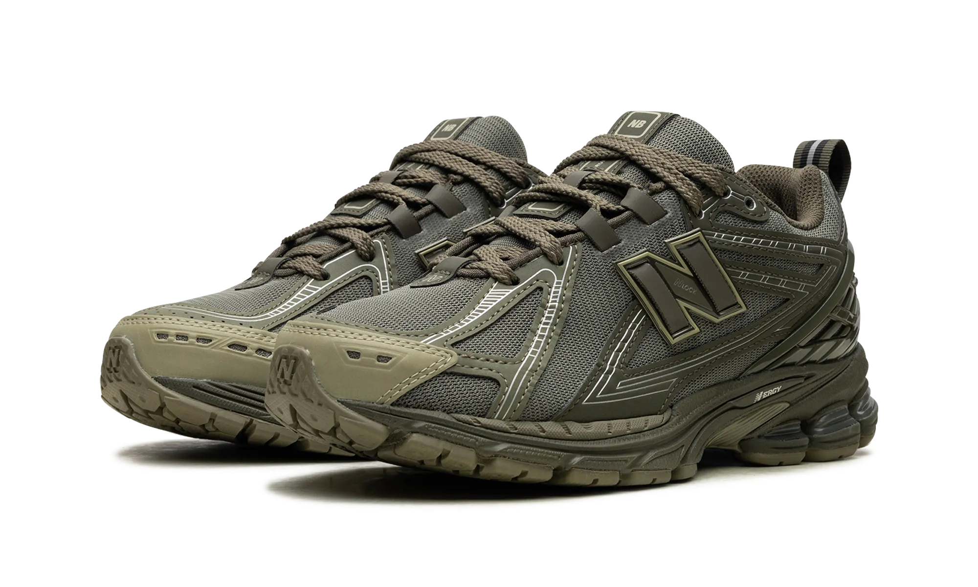 1906R "Dark Moss" high - tech running zero - drop - feature shoes