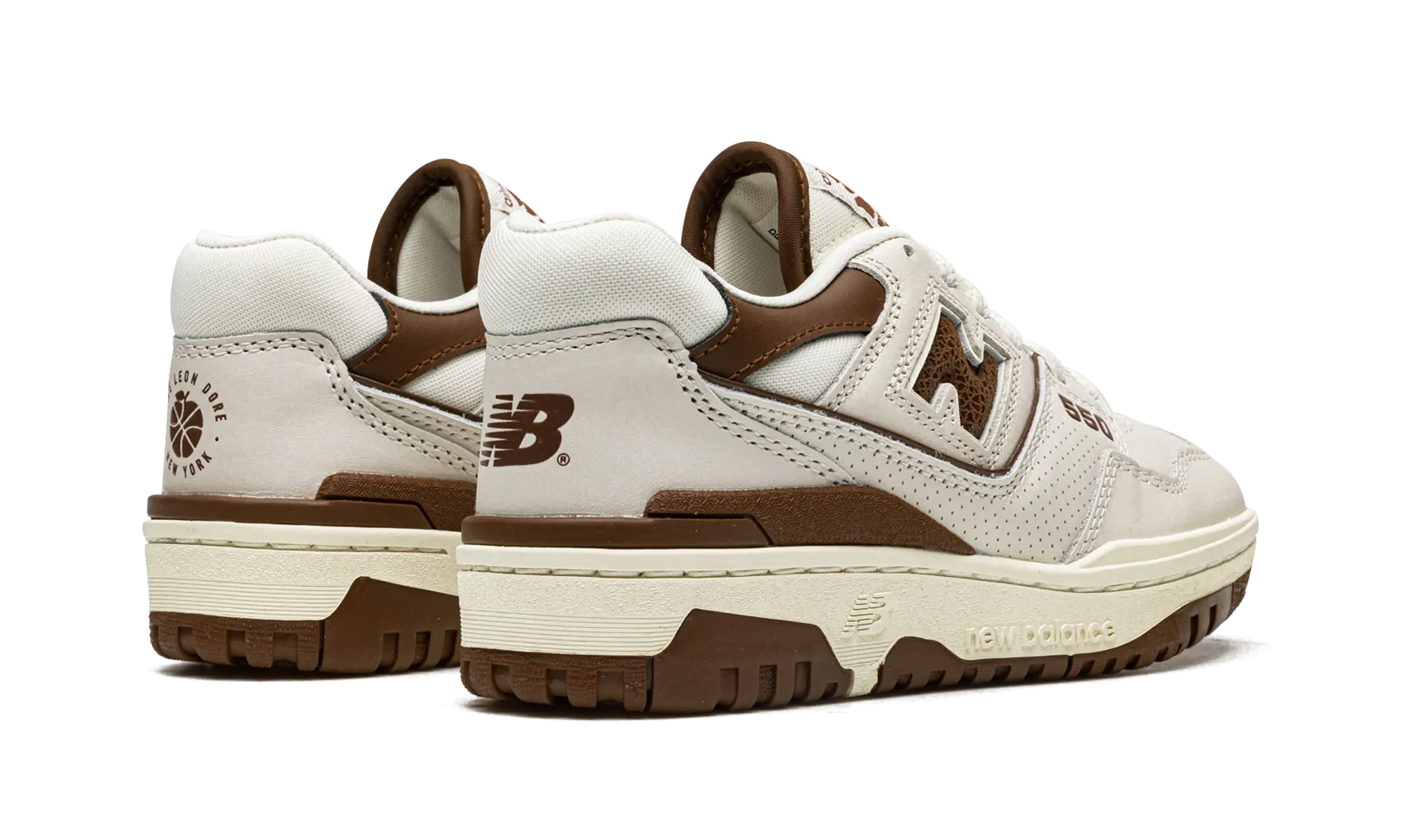 550 "Aim?? Leon Dore - Brown" Health - promoting Responsive Midsole