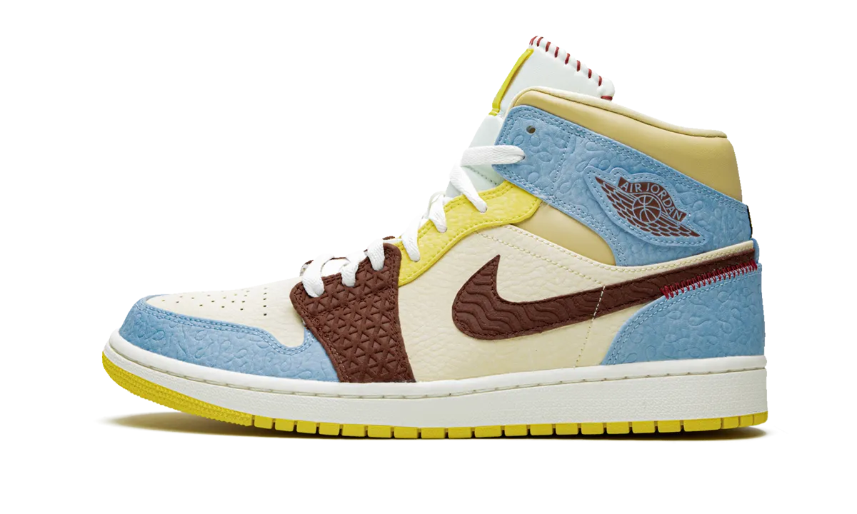 Versatile Design Air Jordan 1 Mid SE "Maison Chateau Rouge Fearless"