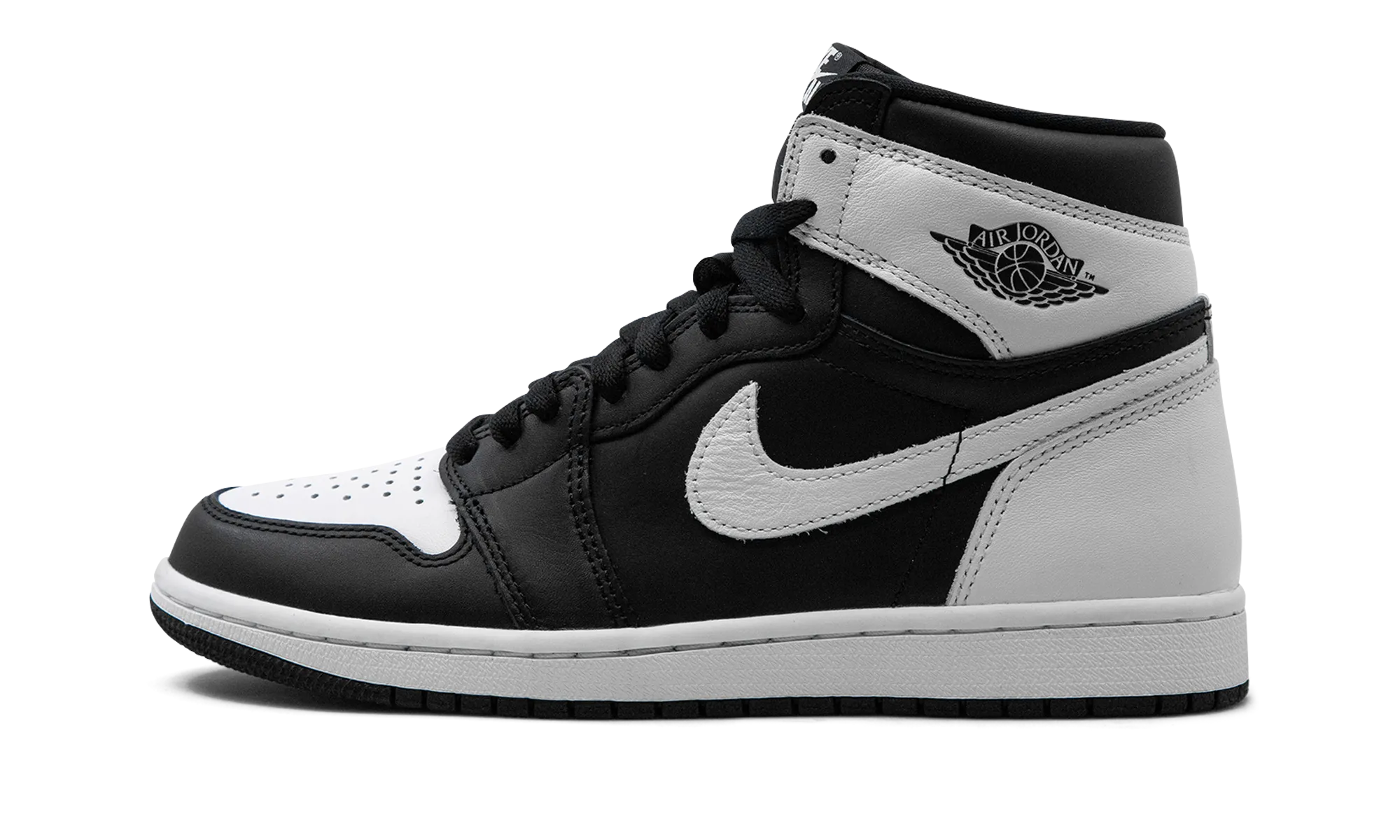Air Jordan 1 Retro High OG "Reverse Panda" Light Reflective Sport Fashion