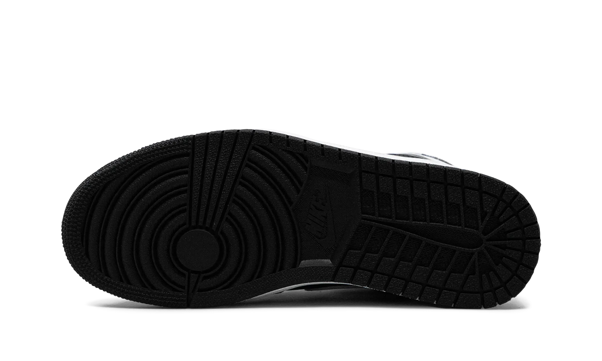 Non Slip Outsole Patterns Stitch Down Construction Air Jordan 1 Retro High OG "Reverse Panda"