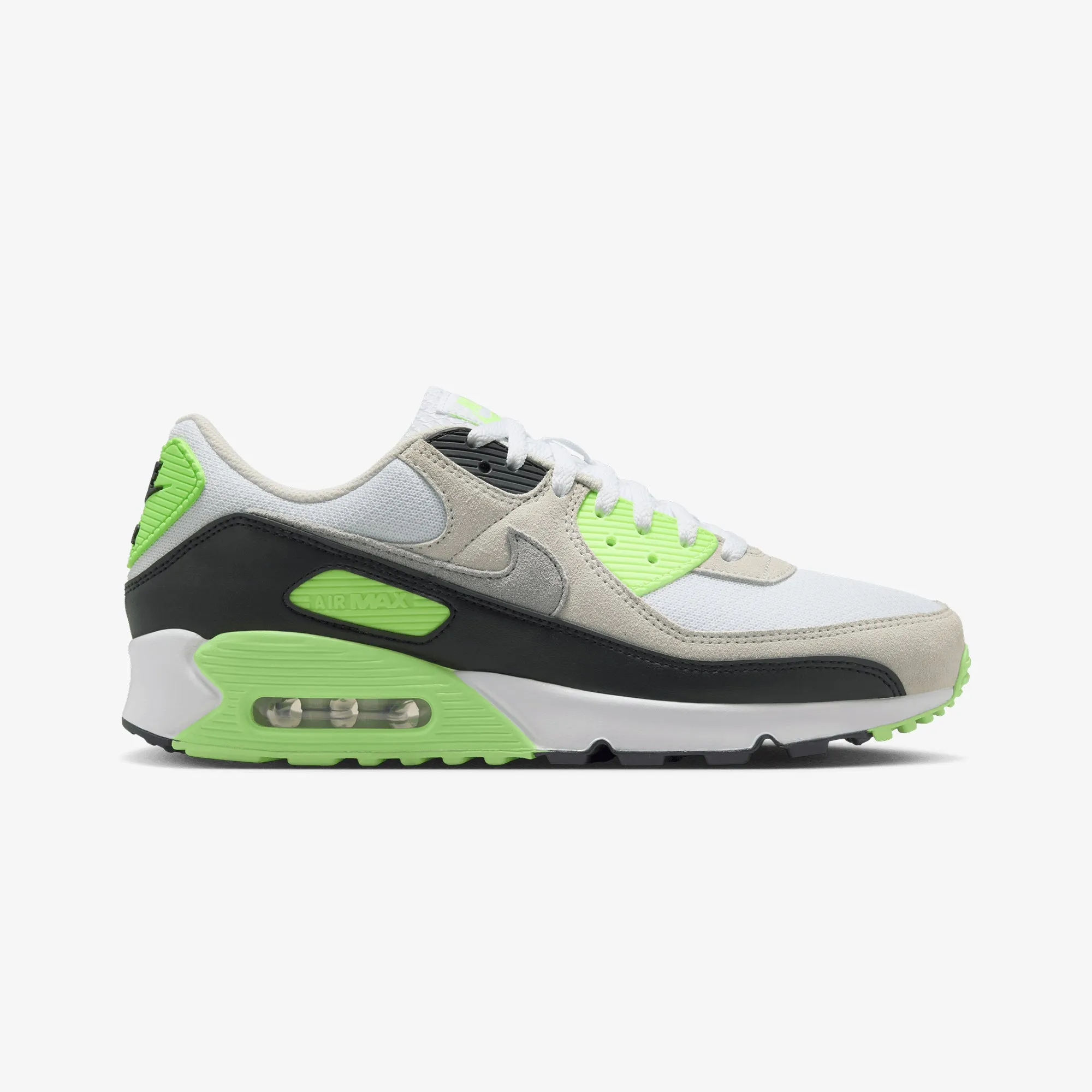 Tensile Weave Upper Nike | AIR MAX 90 { WHITE/CAVE STONE-LIGHT BONE