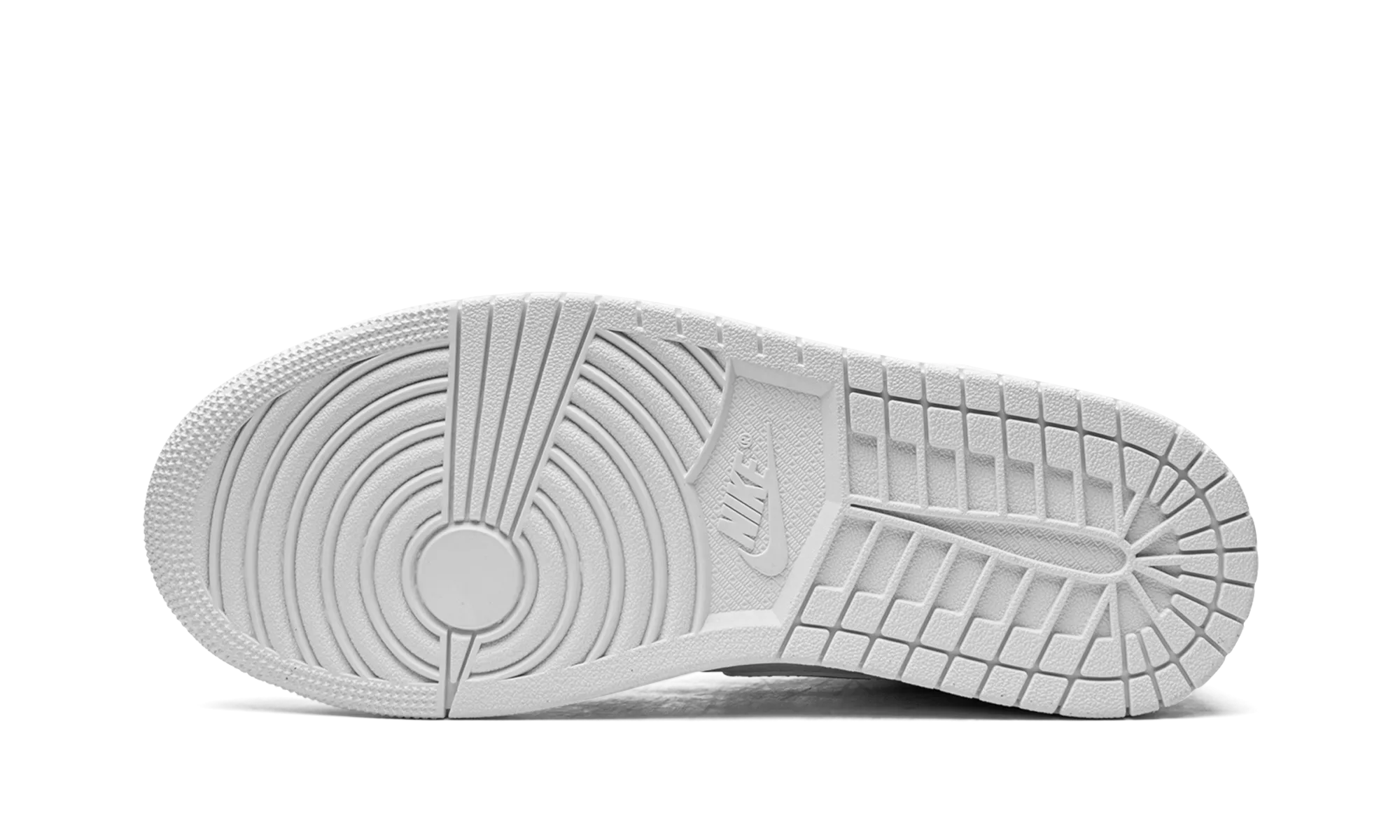 Air Jordan 1 Mid "Triple White" Breathable layers