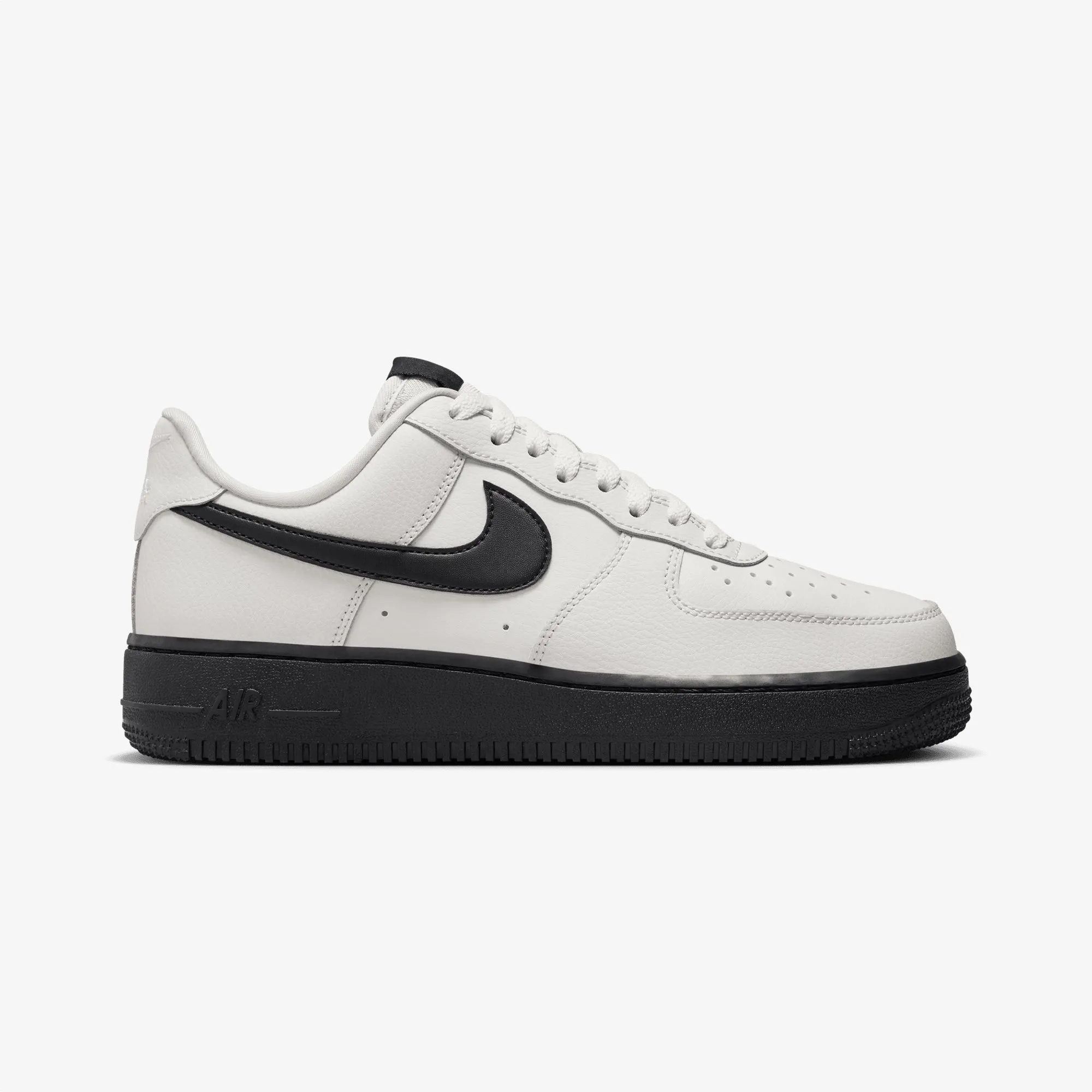 Nike | AIR FORCE 1 '07 { PHANTOM/BLACK-CEMENT GREY Memory Foam Collar
