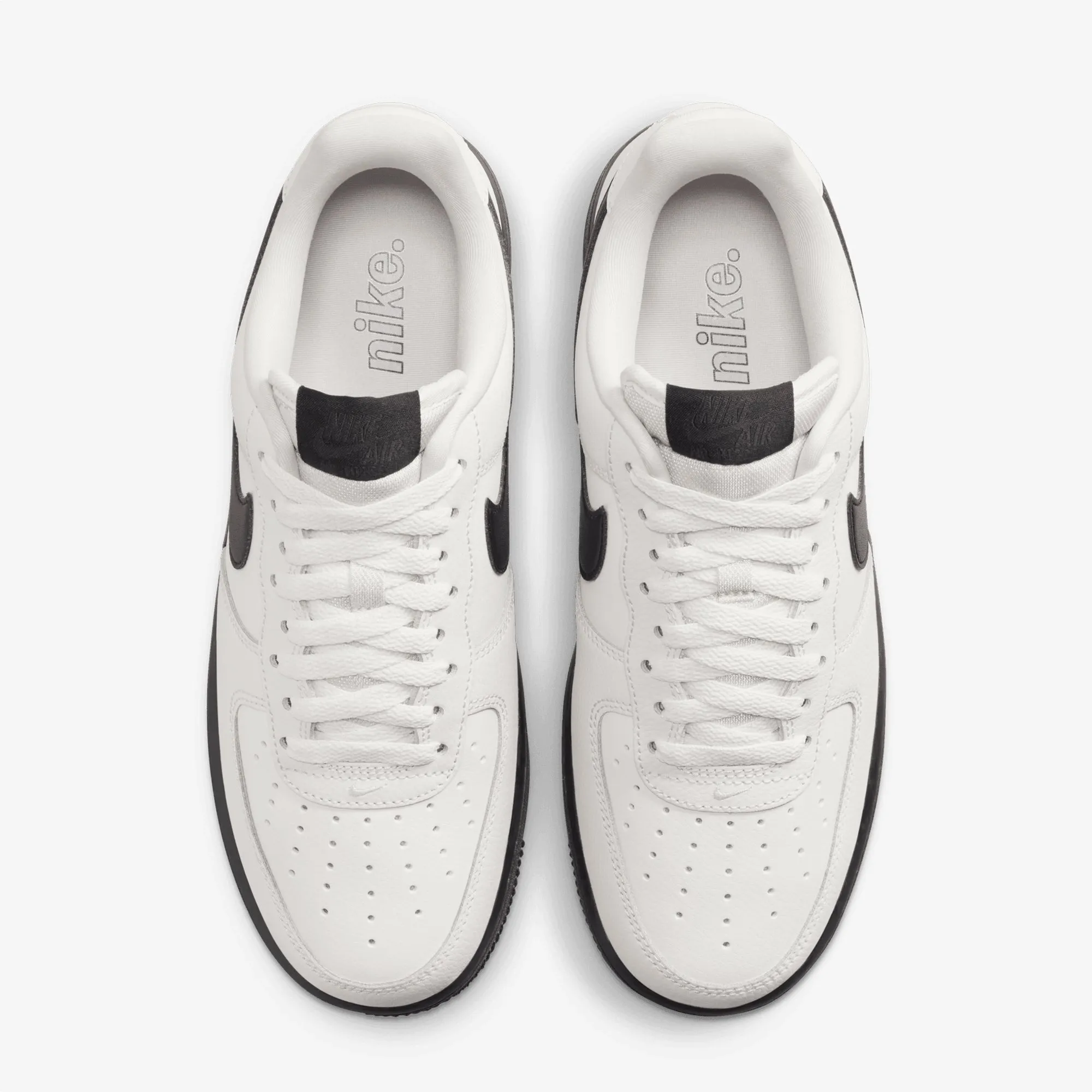 Nike | AIR FORCE 1 '07 { PHANTOM/BLACK-CEMENT GREY Retro-inspired Impact Softness
