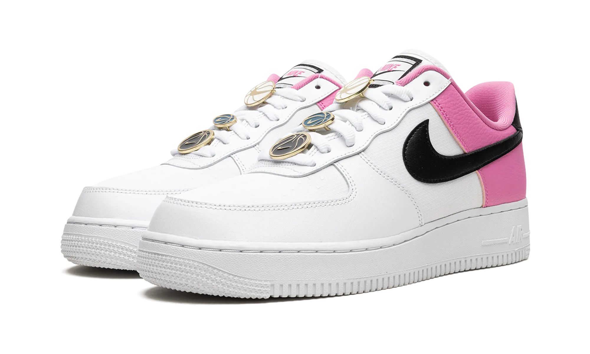 AIR FORCE 1 SE MNS WMNS "China Rose" Stability Ride Leather Upper