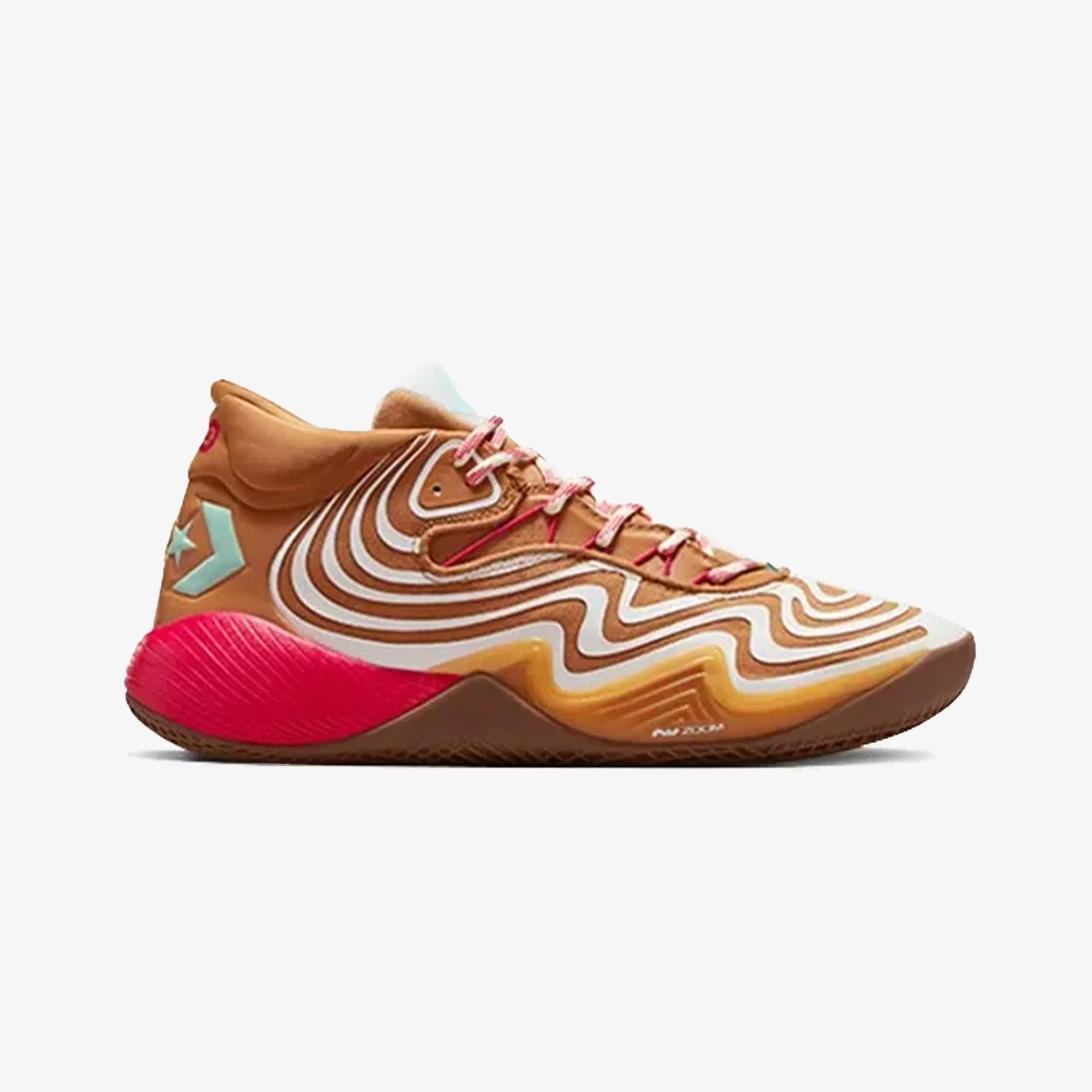CONVERSE | ALL STAR BB SHIFT CX GINGERBREAD { BROWN/PINK Adjustable Midfoot Strap Full Flexibility