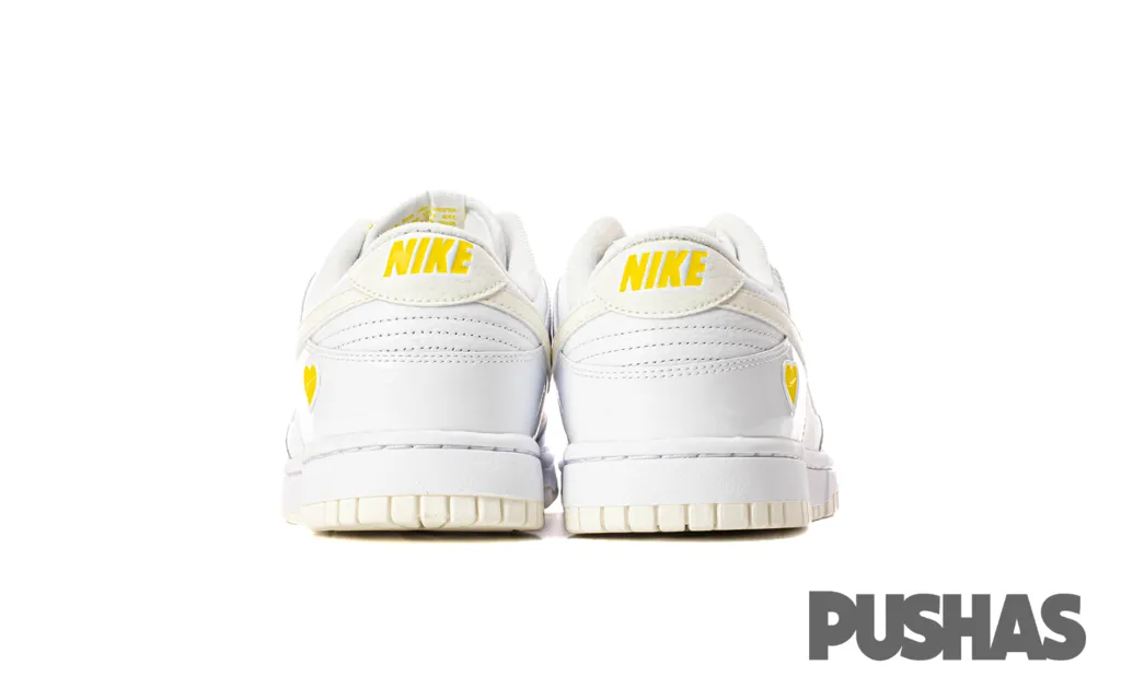 Heel To Toe Drop Breathable fabric Dunk Low 'Valentine's Day Yellow Heart' Women's (2023)