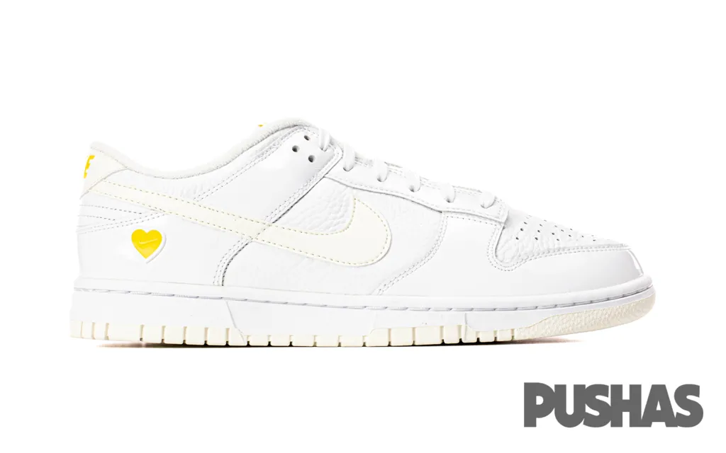 Luxe Comfort Dunk Low 'Valentine's Day Yellow Heart' Women's (2023)