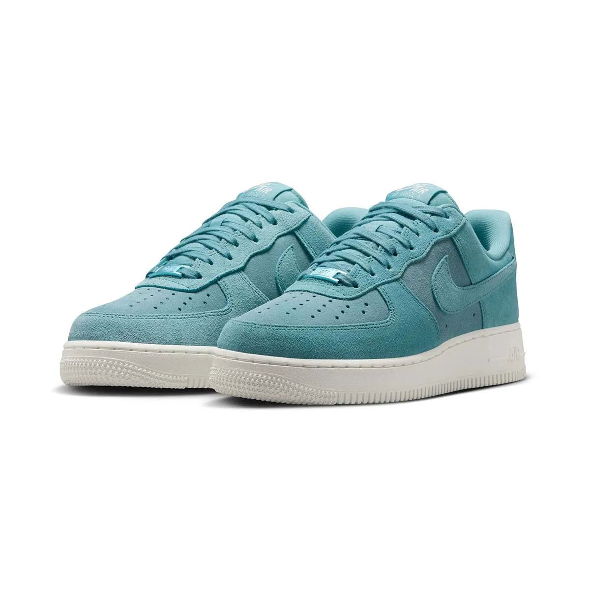 Nike Air Force 1 '07 'Teal Suede' Women's Shoes Modern Feel Run Secure
