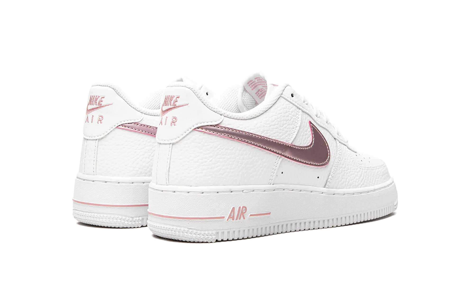 Air Force 1 GS "White/Pink Glaze" Sport Inspired