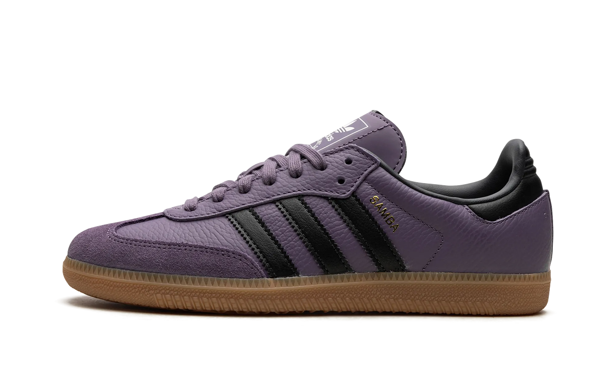 SAMBA OG WMNS "Shadow Violet" LeatherMaterial