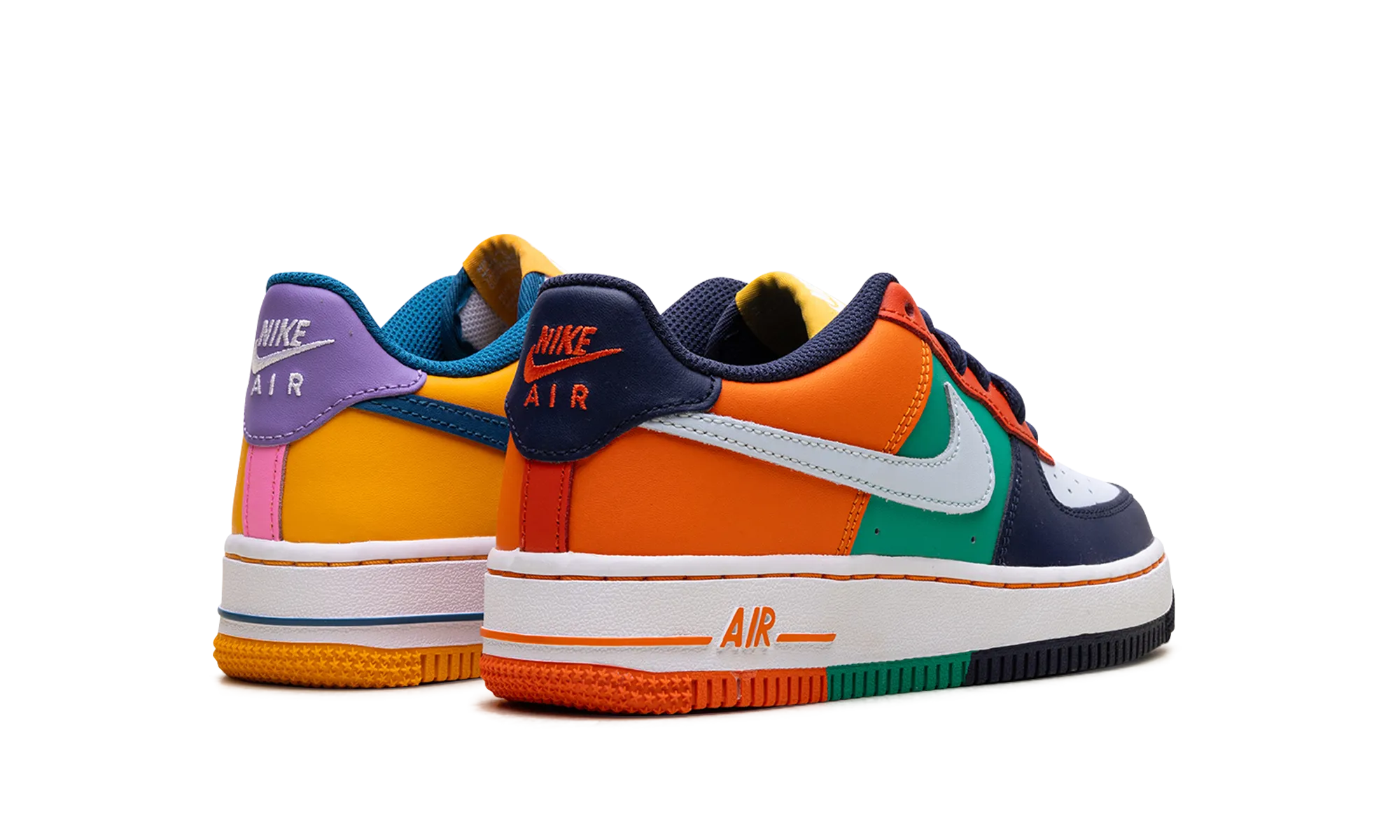 Anti   Static Travel Light Grade School Nike AIR FORCE 1 LOW "WHAT THE AF1"