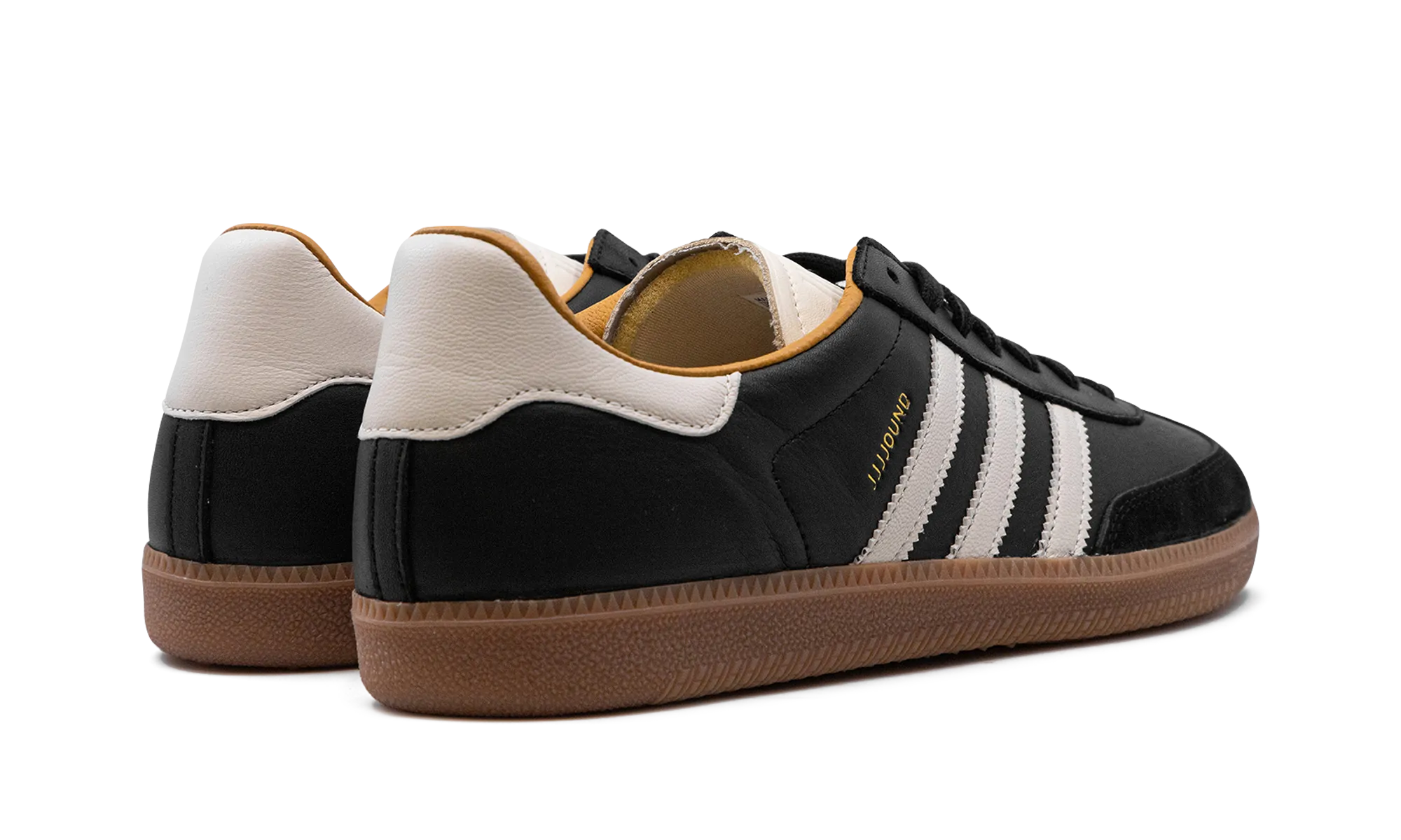 Samba Classic Mig "JJJJound - Core Black/Off White-Gum" Practical Walk Sturdy Support