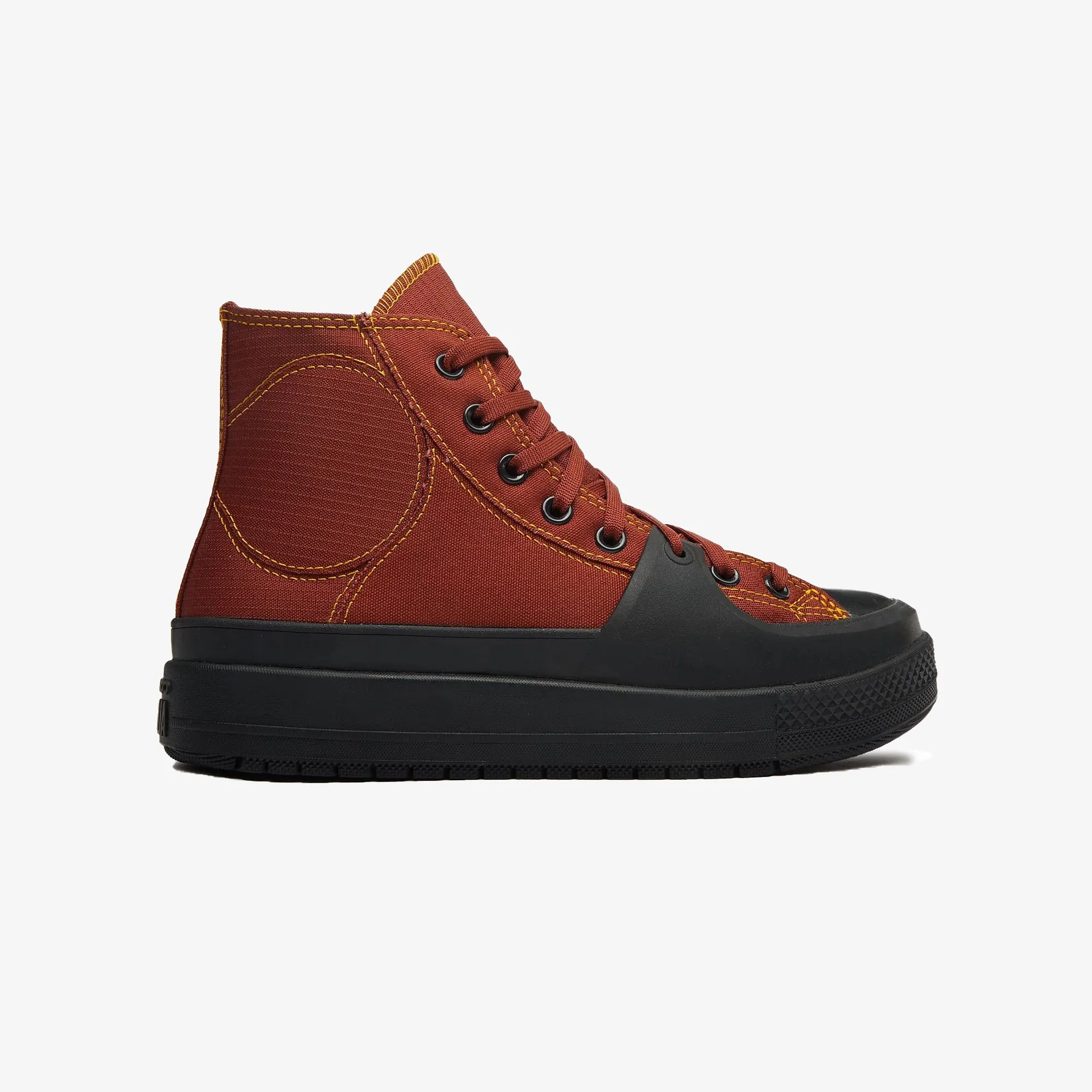 Shock Use Jump High Converse | CHUCK TAYLOR ALL STAR CONSTRUCT CITY WORKWEAR  { RITUAL RED/BLACK/YELLOW