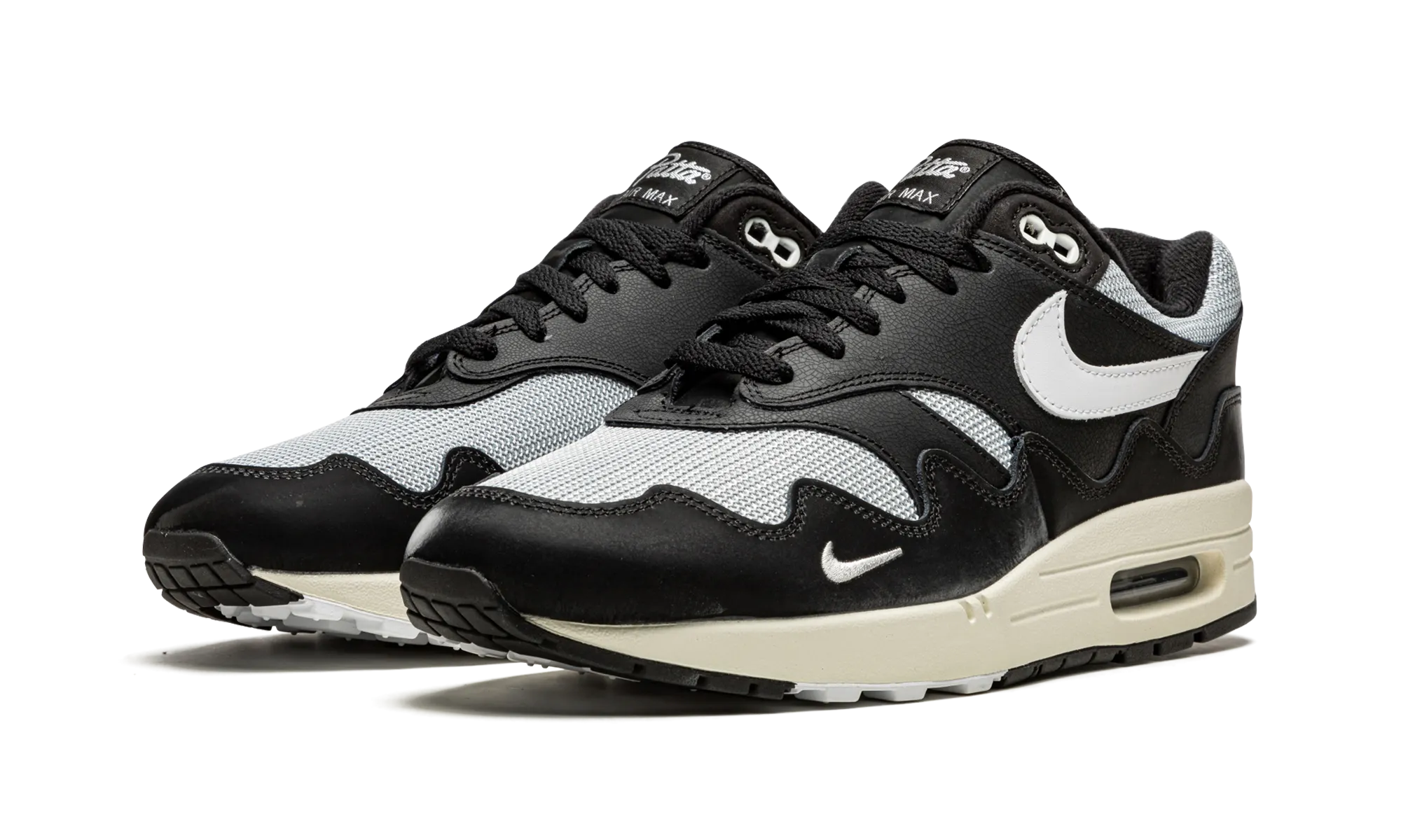 Air Max 1 "Patta - Black" grip - enhancing pre - molded - fit shoes