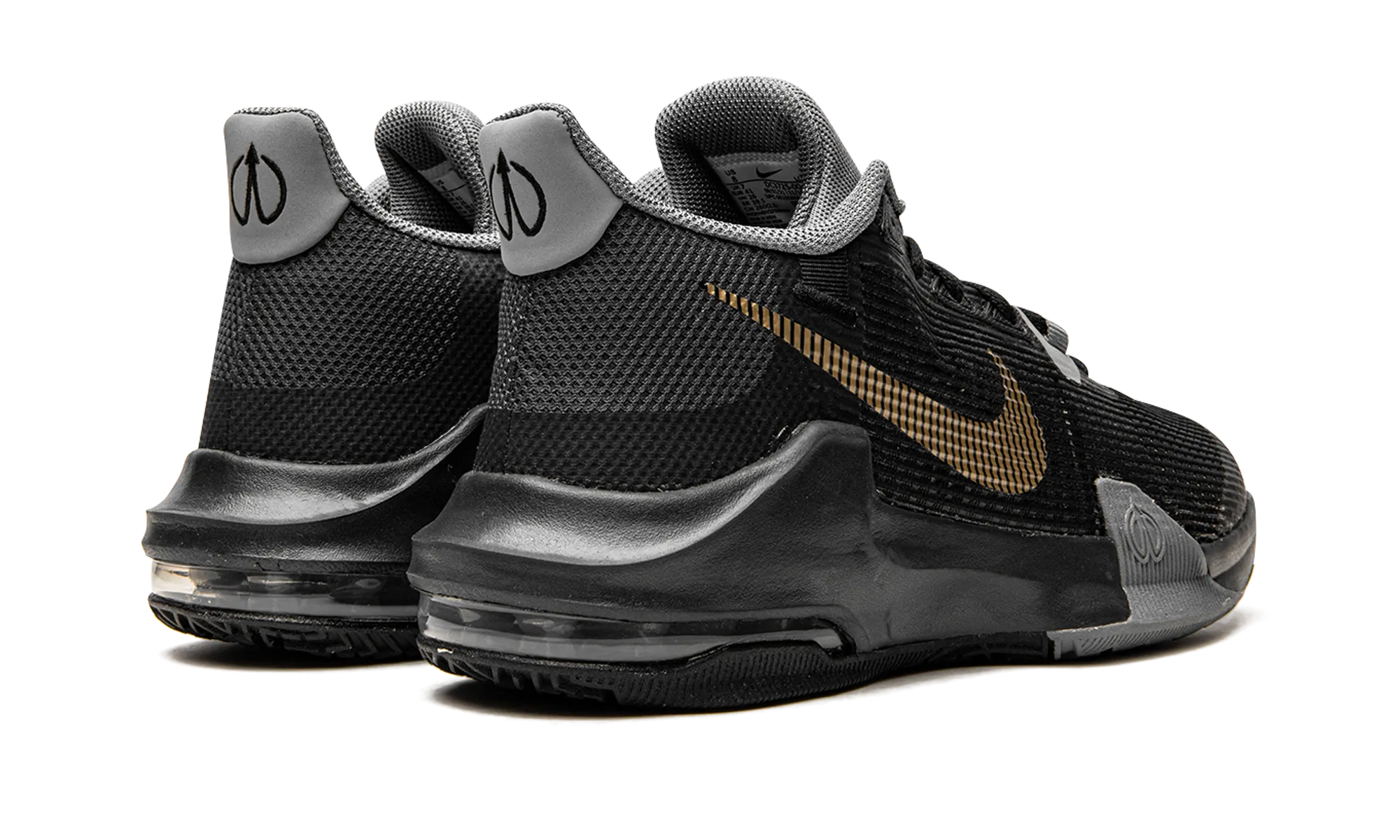 Air Max Impact 3 "black gold" cushioned - sole shoes