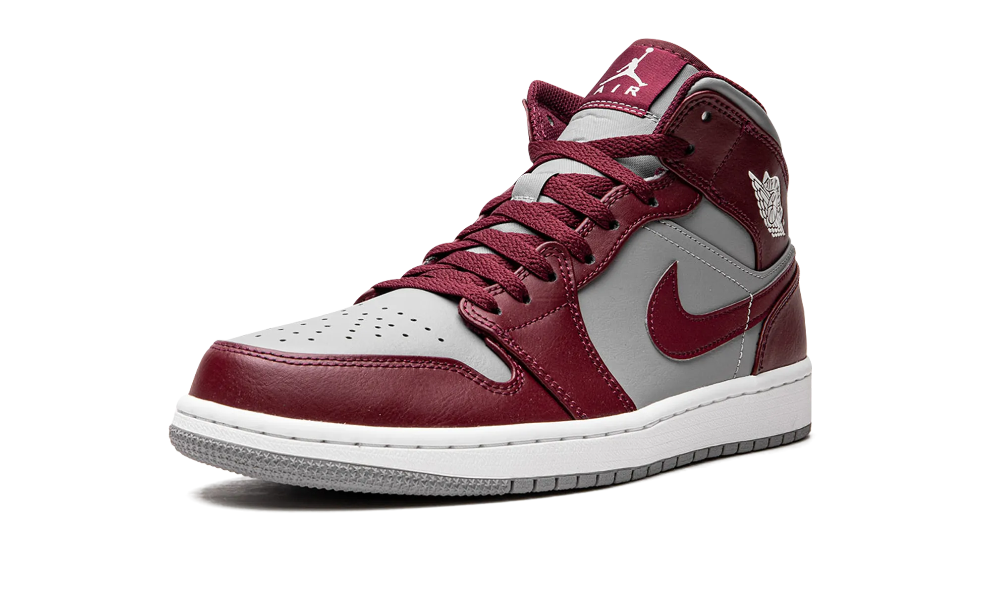 Air Jordan 1 Mid "Team Red" Travel Comfort Tear Resistant