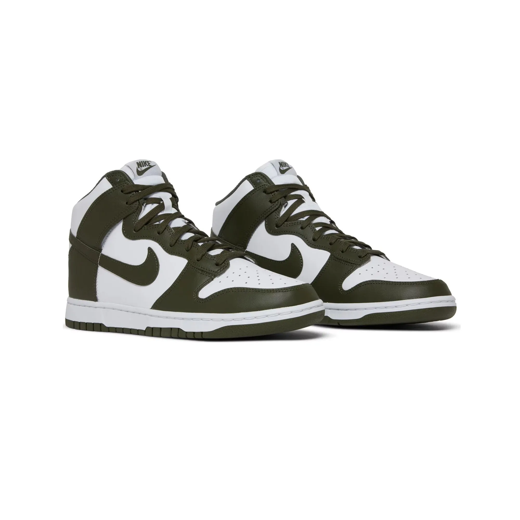 Hyperelastic Response Stretch Laces Dunk High Retro 'Cargo Khaki' (2021)